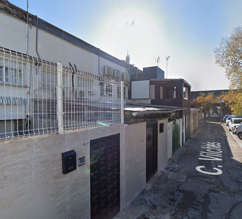 Exterior view of House or chalet for sale in  Madrid Capital