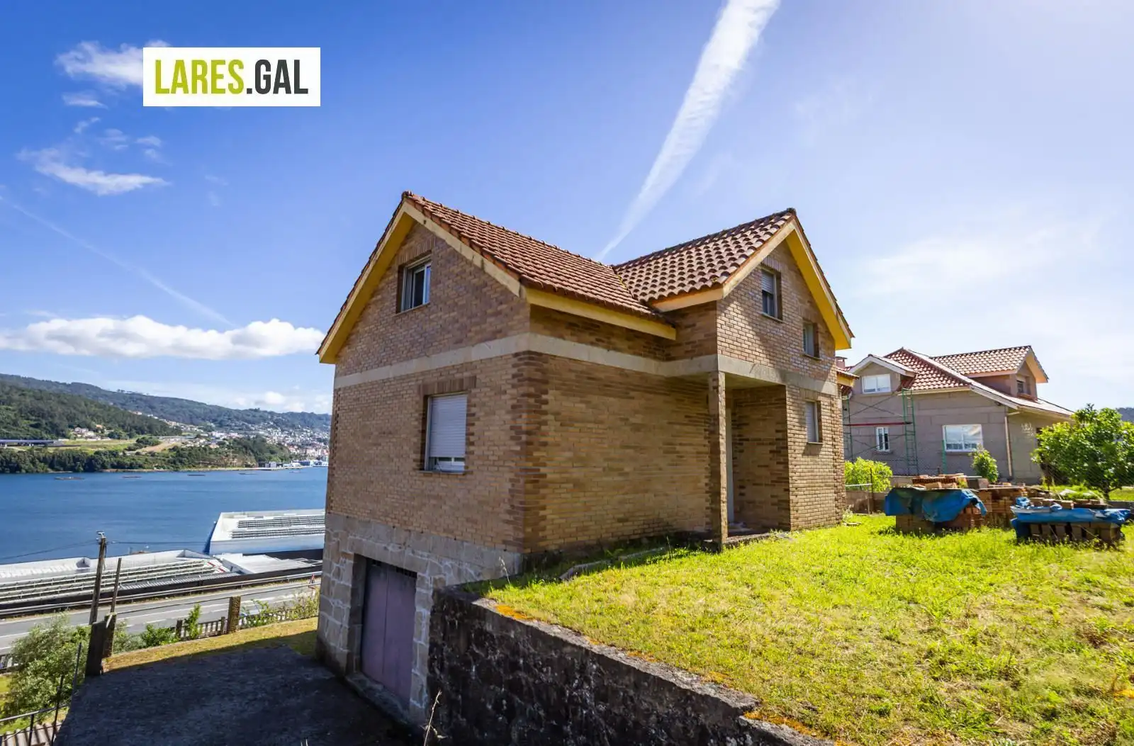 Exterior view of Houses for sale in Moaña  with Terrace