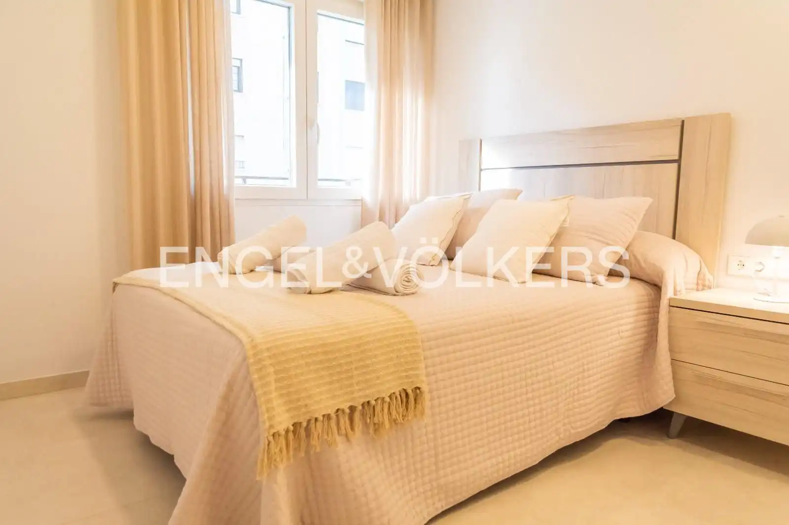Bedroom of Apartments for rent in Dénia  with Air Conditioner, Heating and Terrace