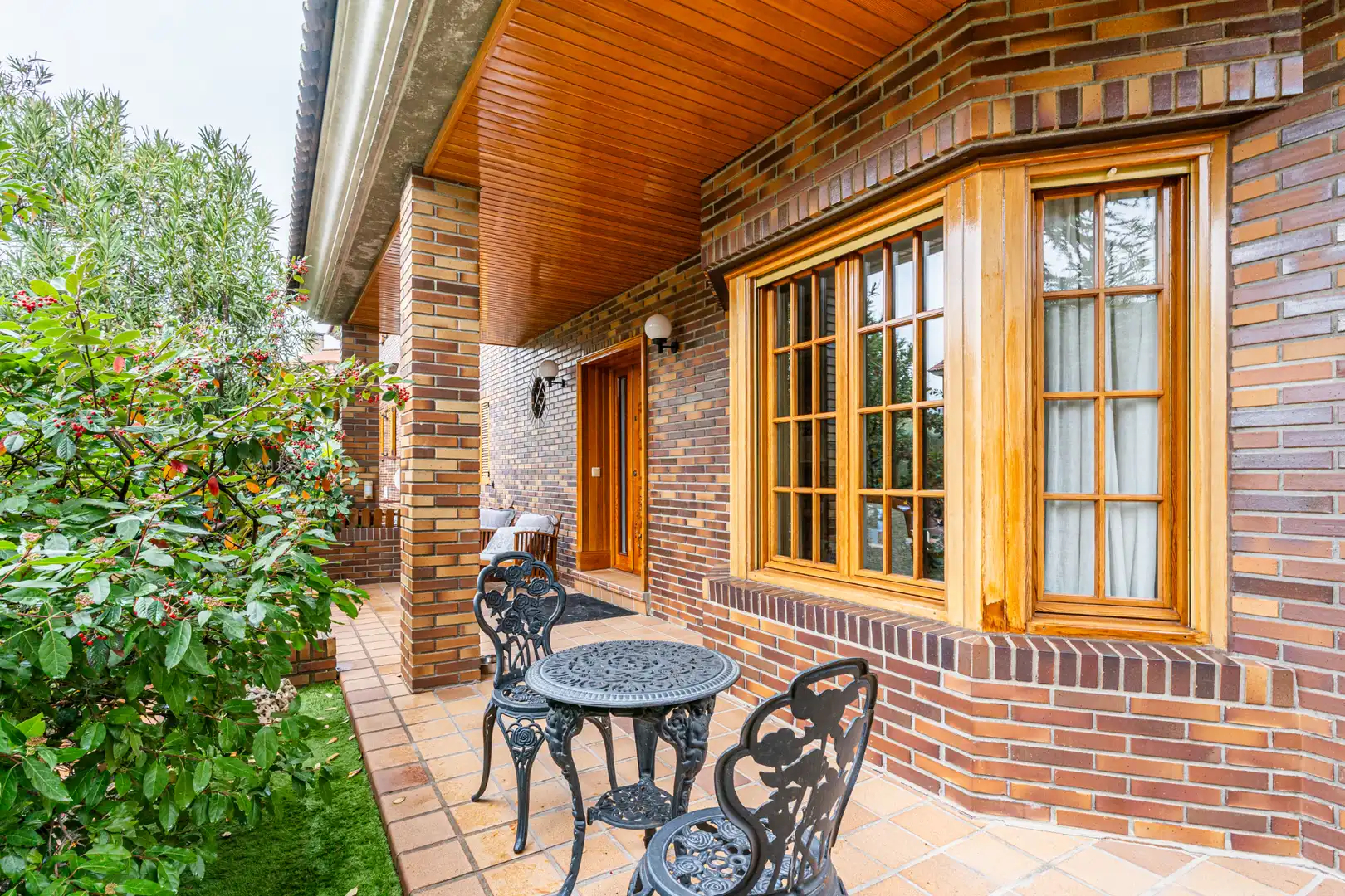Terraza de Casa o chalet en venta en Las Rozas de Madrid con Aire acondicionado, Calefacción y Jardín privado