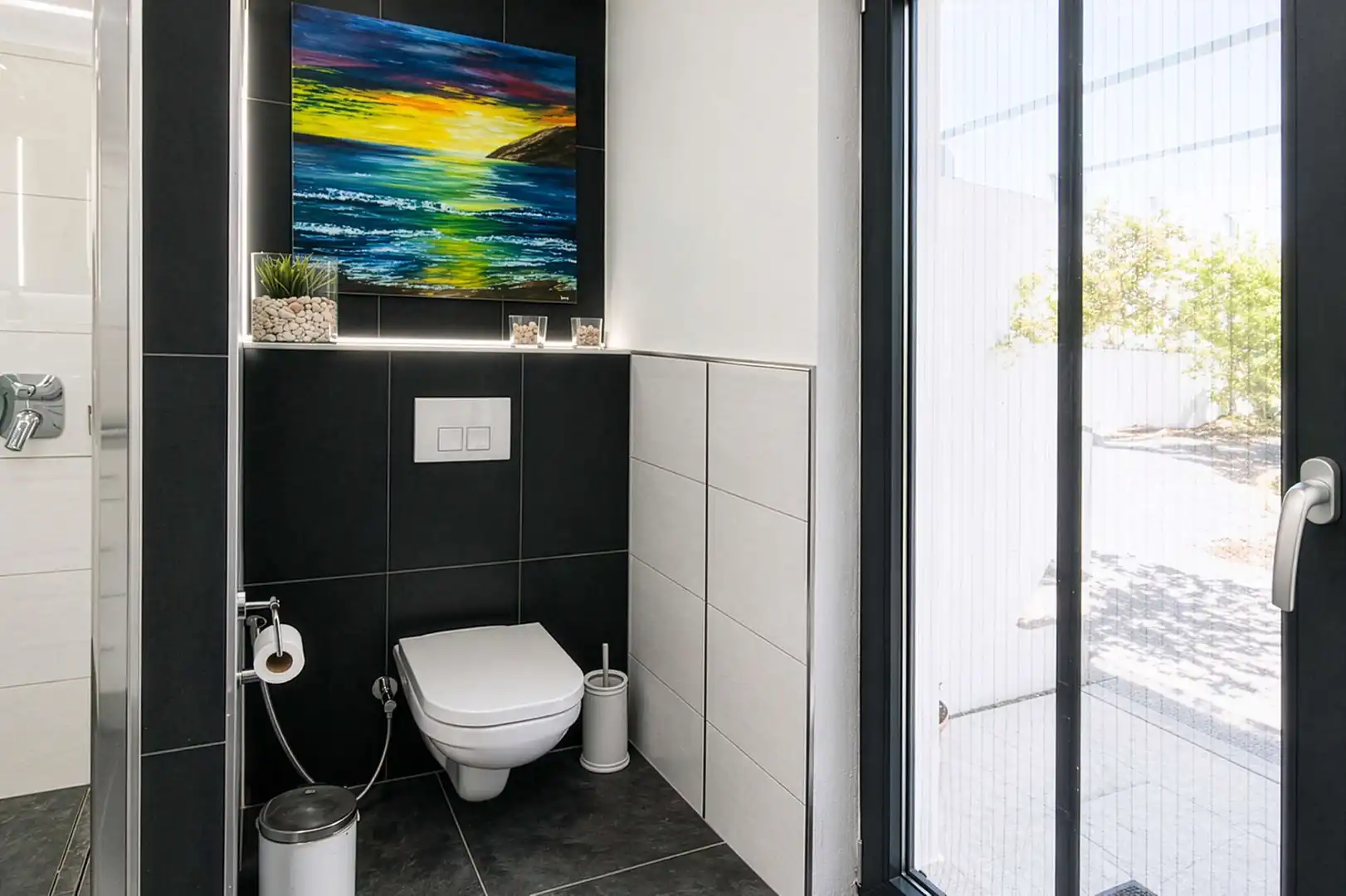 Baño de Finca rústica en venta en Sineu con Aire acondicionado, Terraza y Amueblado