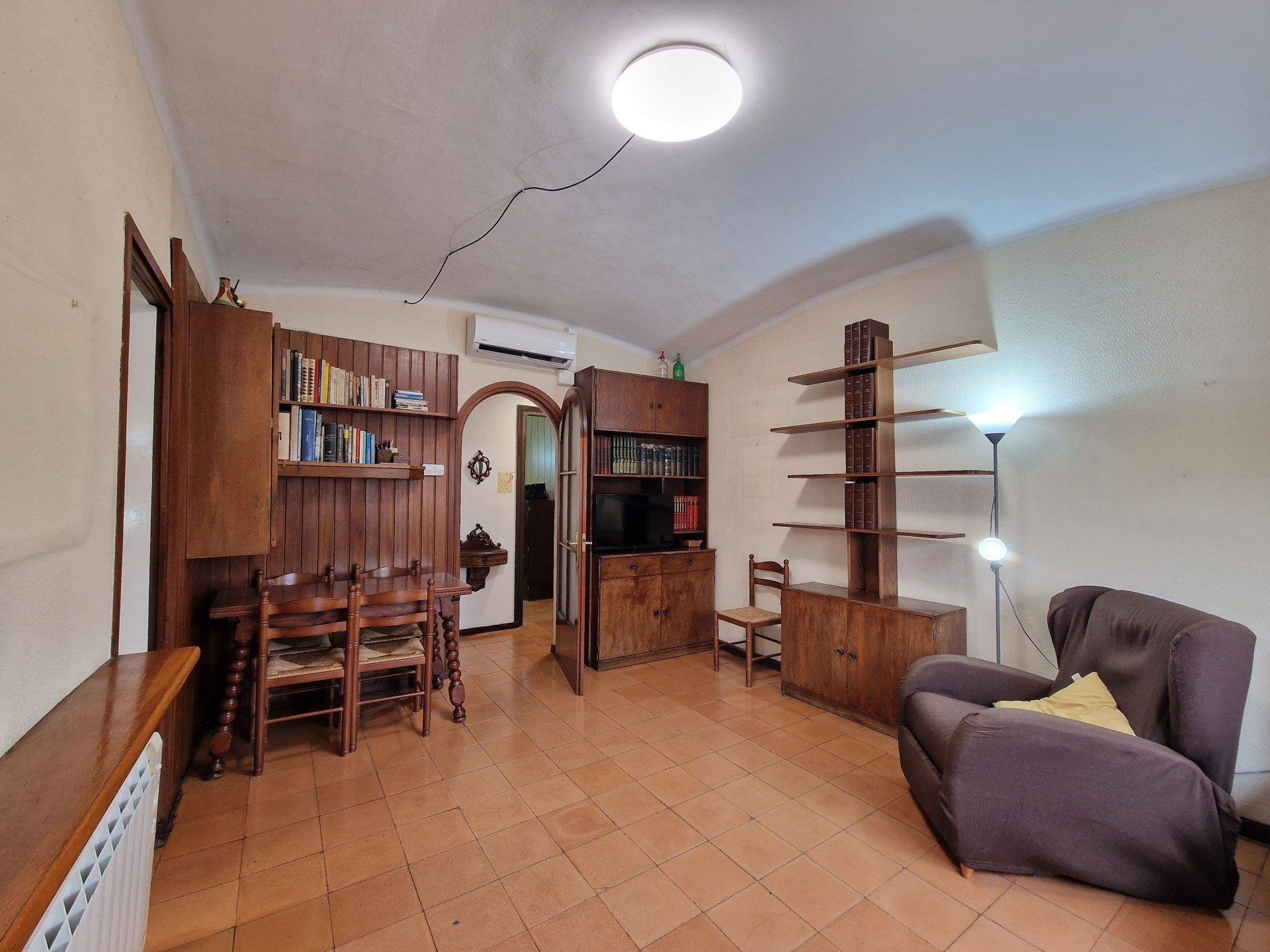 Sala d'estar de Pis en venda en Girona Capital amb Aire condicionat, Calefacció i Terrassa