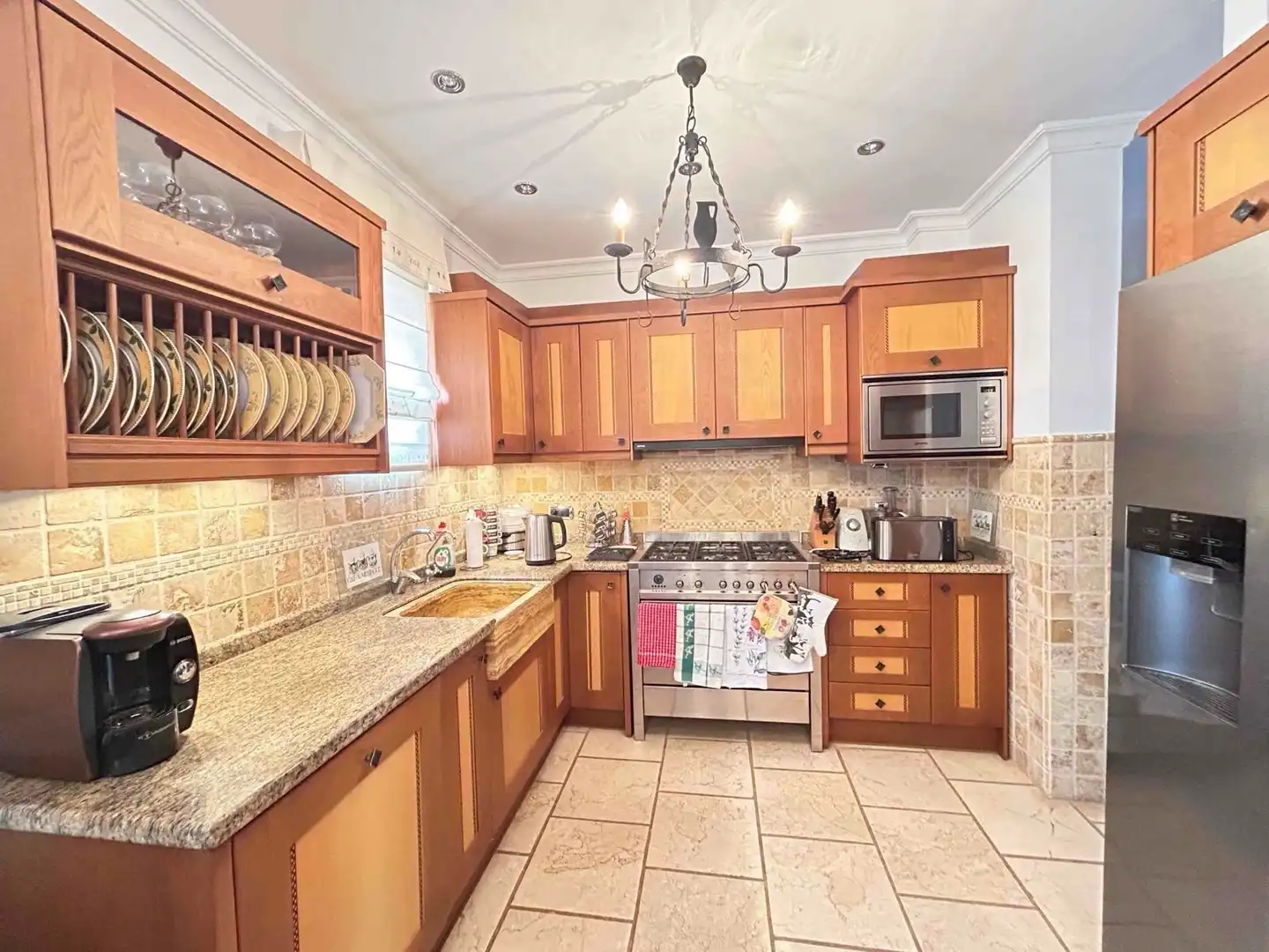 Cocina de Casa o chalet en venta en Cuevas del Almanzora con Aire acondicionado, Calefacción y Jardín privado