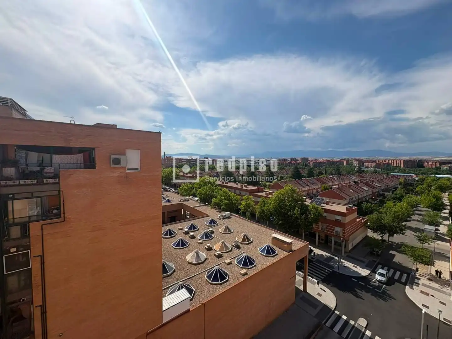 Exterior view of Attic for sale in Tres Cantos  with Air Conditioner, Heating and Terrace