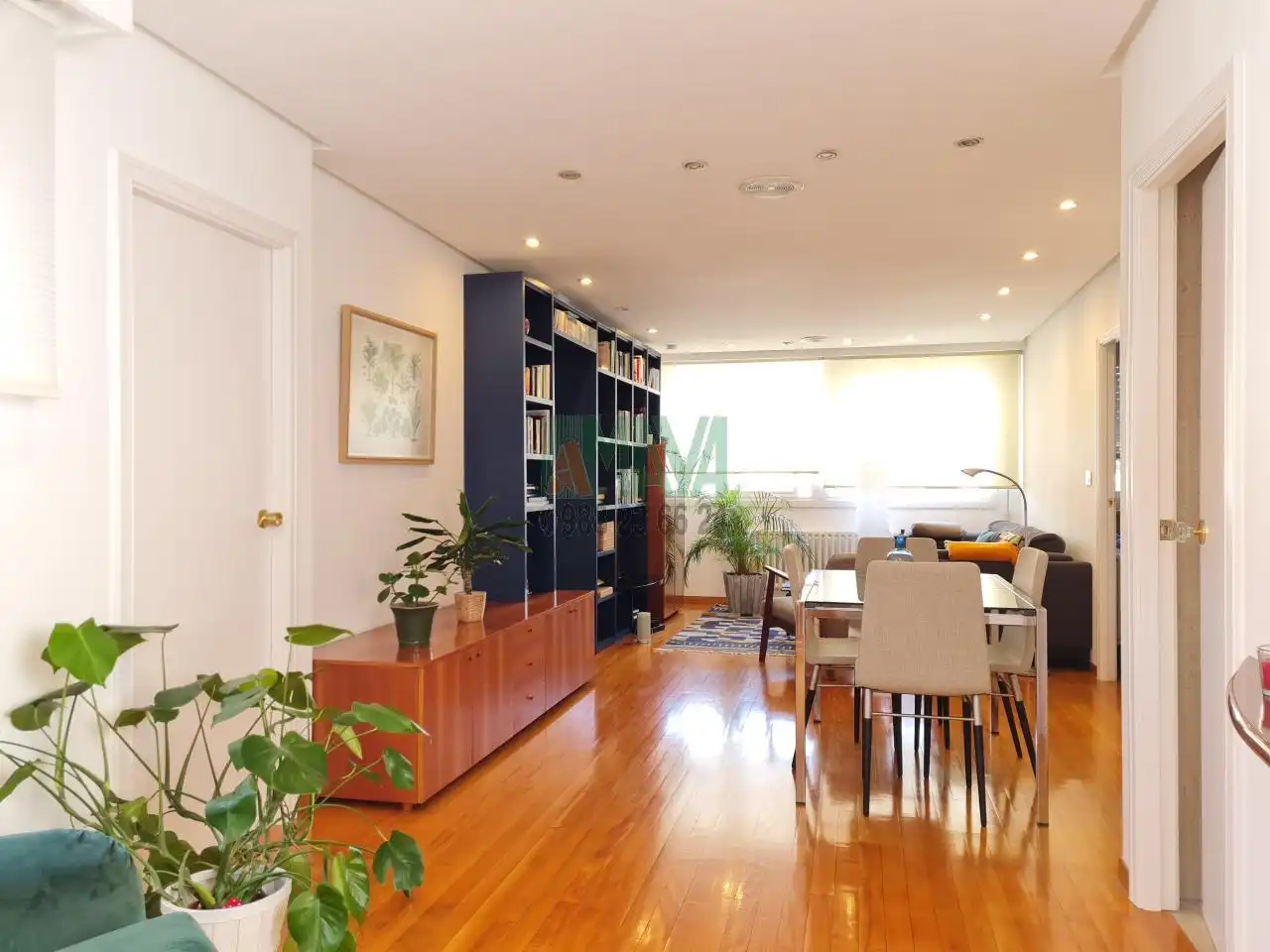 Sala de estar de Apartamento de alquiler en Ourense Capital  con Calefacción y Amueblado