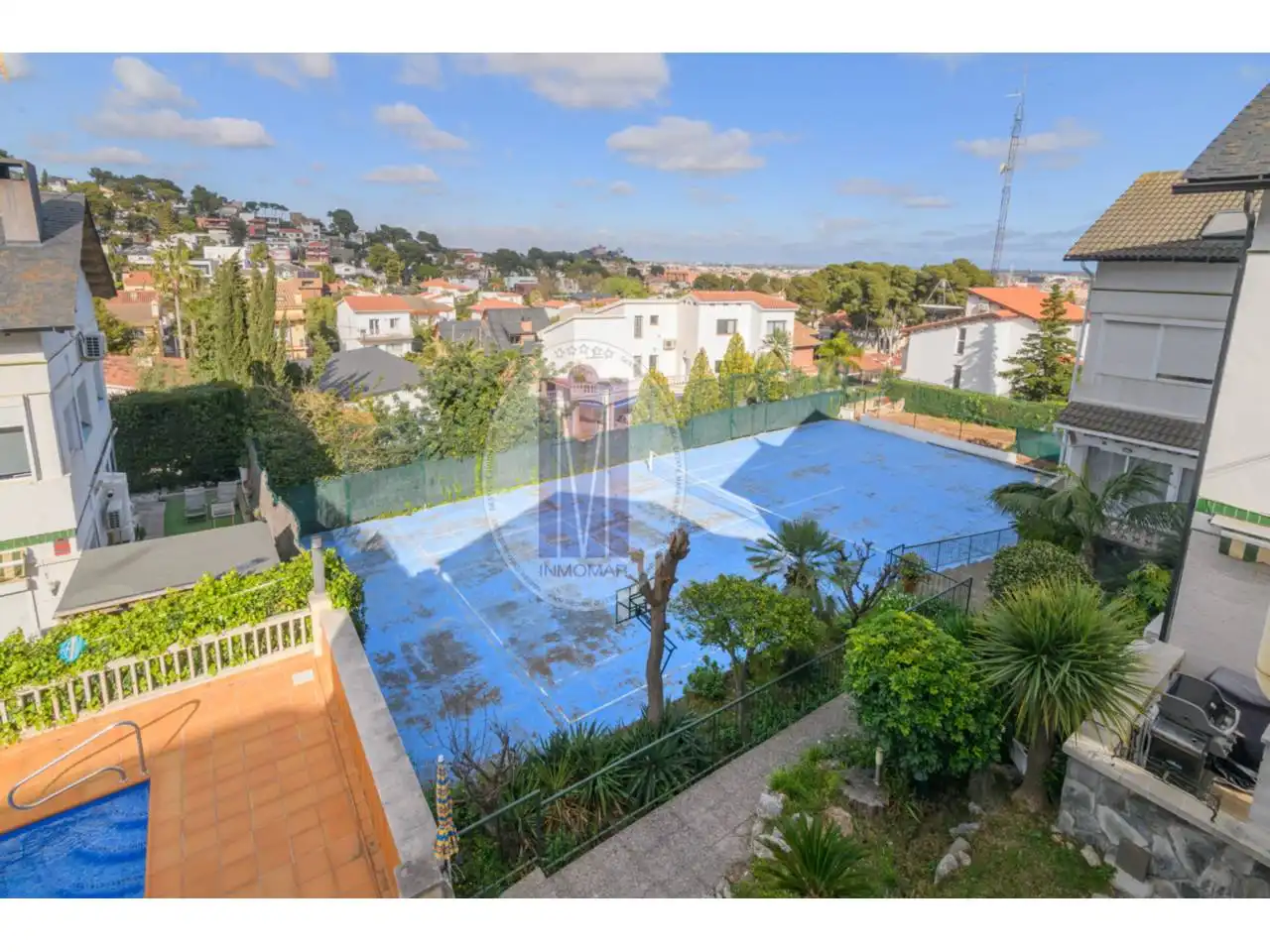 Jardí de Casa adosada en venda en Castelldefels amb Calefacció, Terrassa i Piscina comunitària