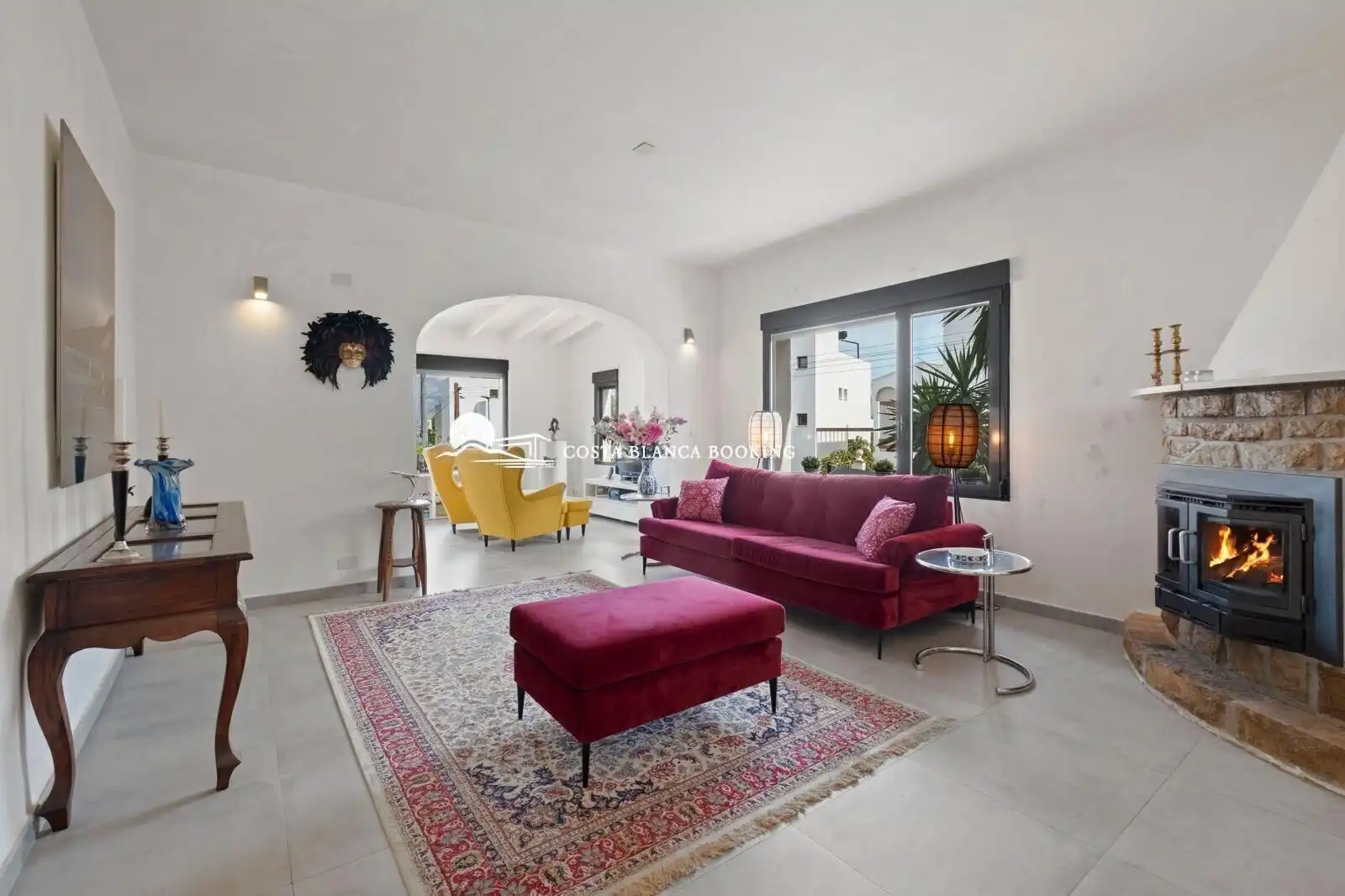 Sala de estar de Casa o chalet en venta en L'Alfàs del Pi con Terraza, Trastero y Piscina