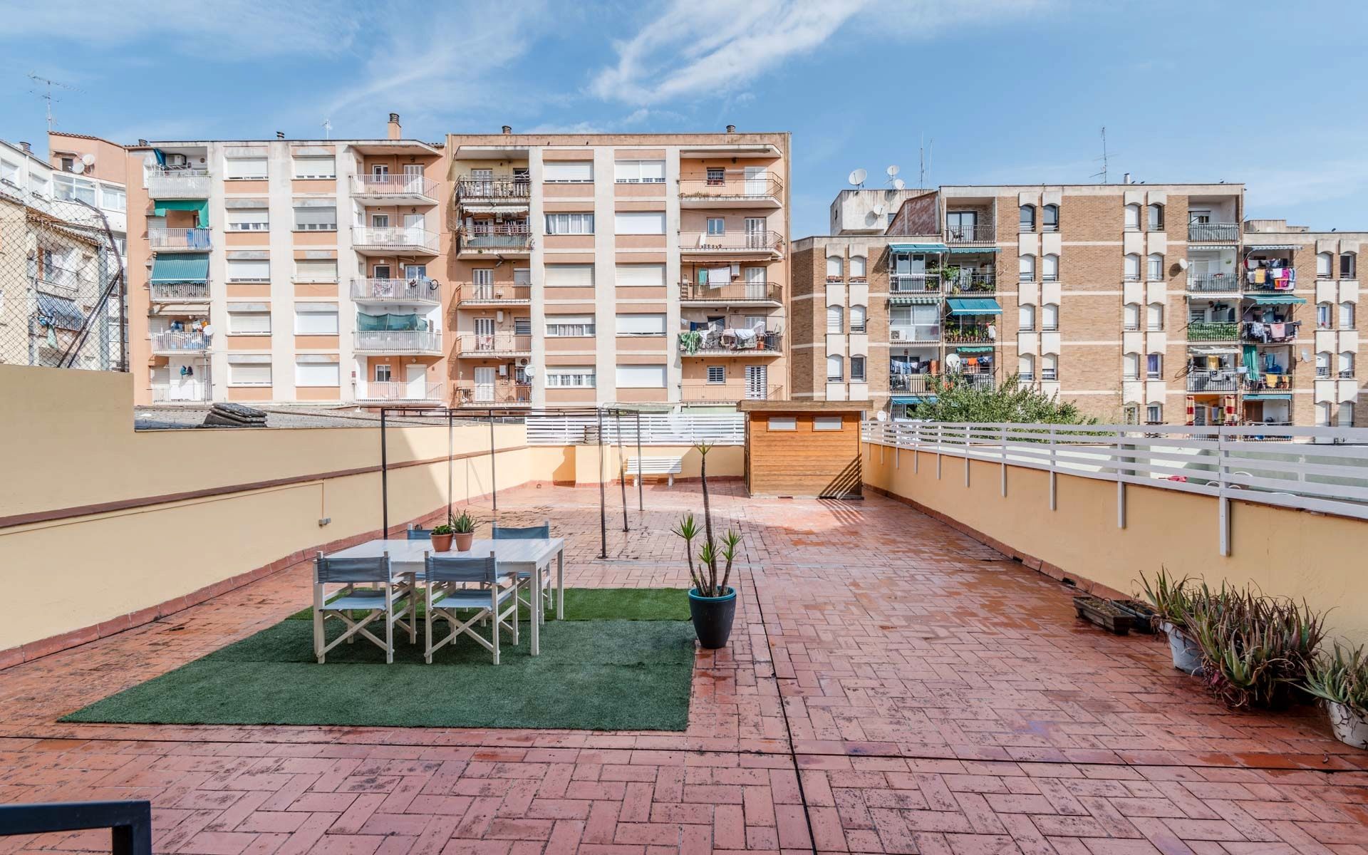 Terrace of Flat for sale in Salt  with Air Conditioner, Heating and Terrace