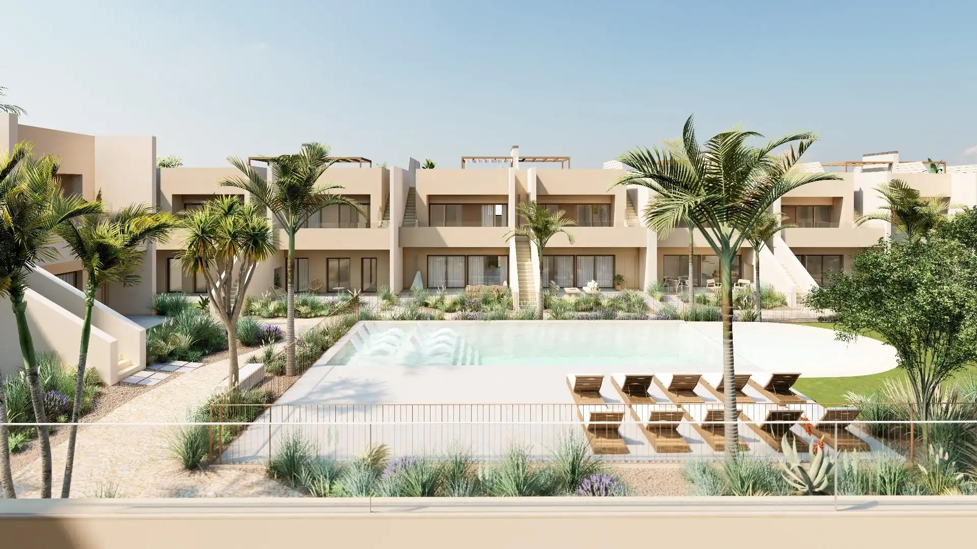 Jardí de Casa o xalet en venda en Los Alcázares amb Aire condicionat, Jardí privat i Terrassa
