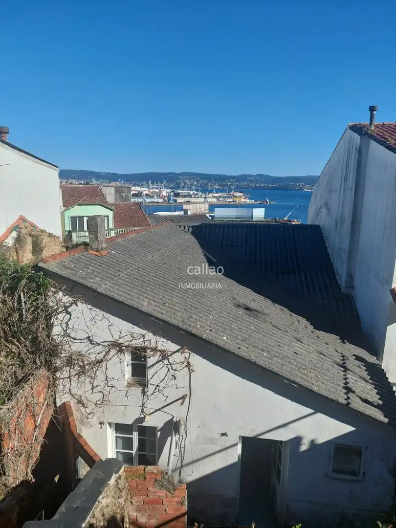 Exterior view of Houses for sale in Ferrol  with Private garden