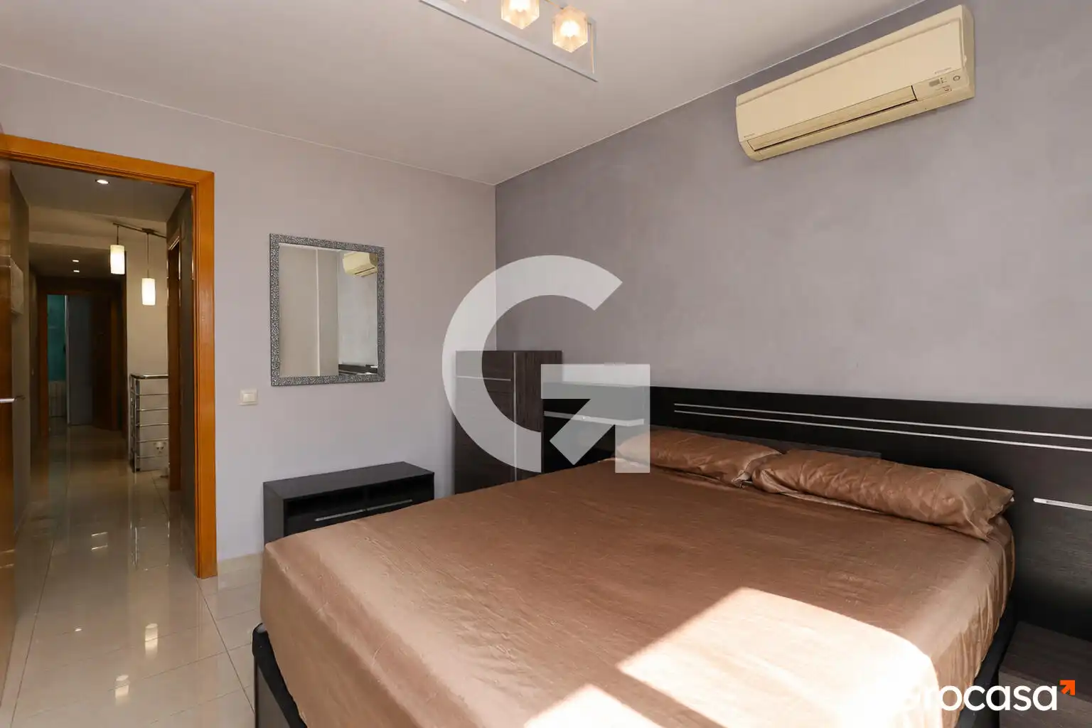 Bedroom of Flat for sale in Rubí  with Air Conditioner, Heating and Oven