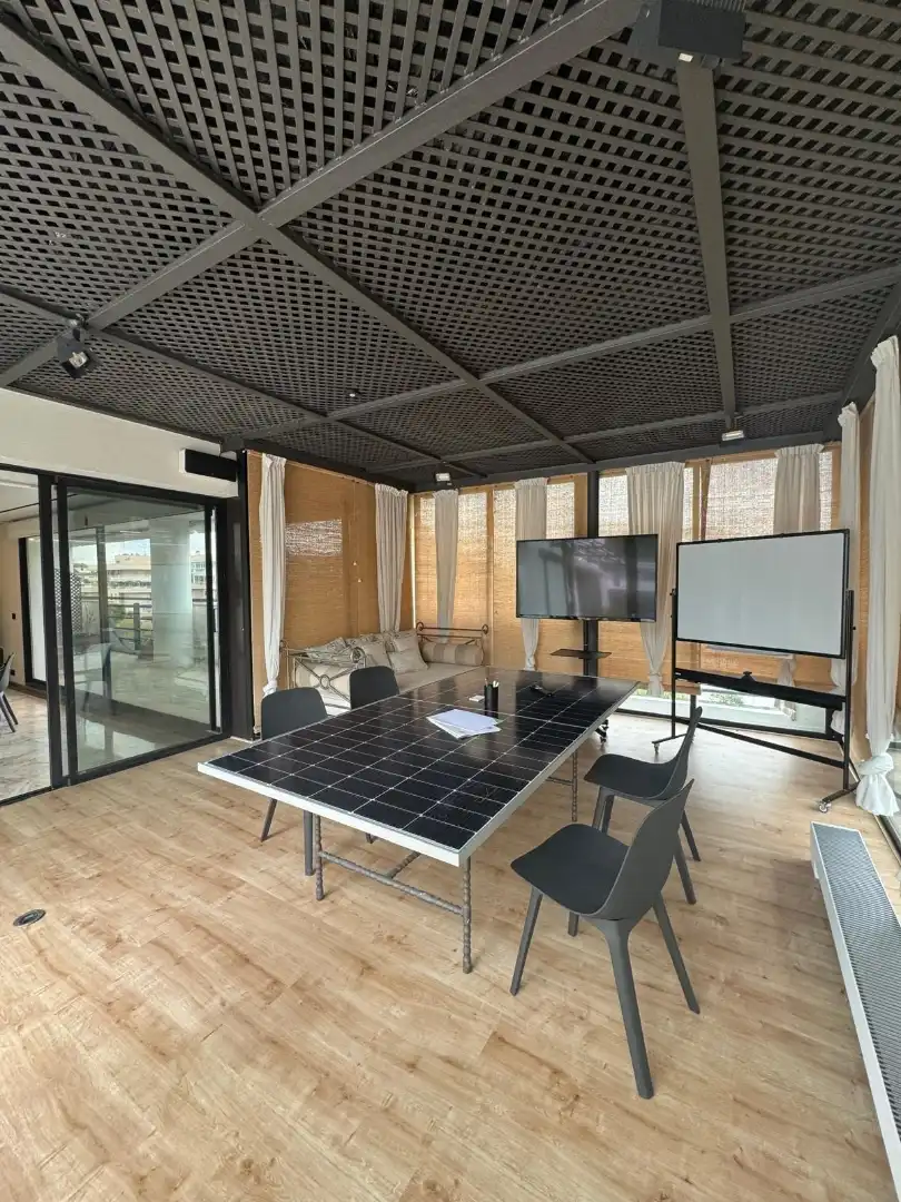 Terrasse von Büro zur Miete in Marbella