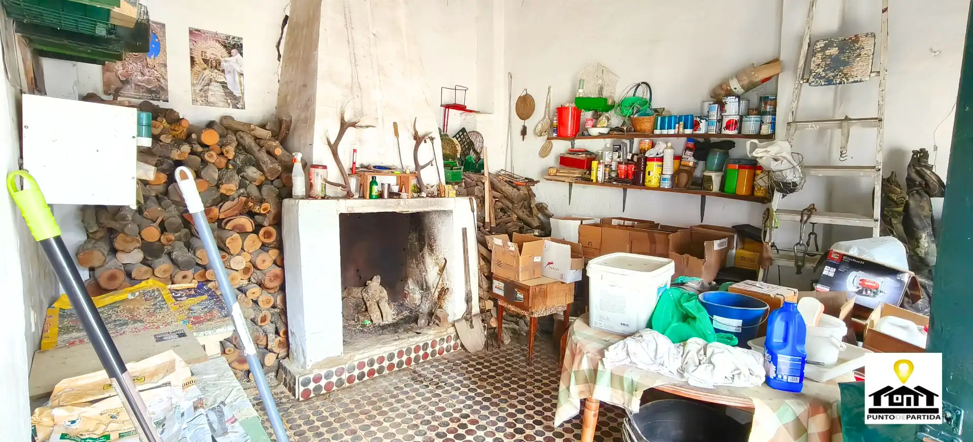Cuina de Casa o xalet en venda en La Palma del Condado amb Traster, Moblat i TV