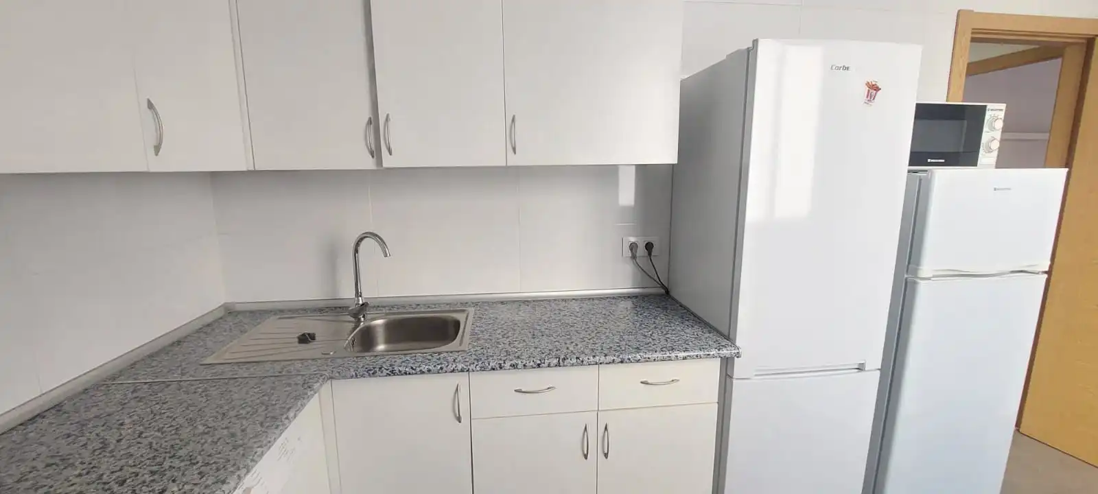 Küche von Wohnung zur untervermieten in Málaga mit Möbliert