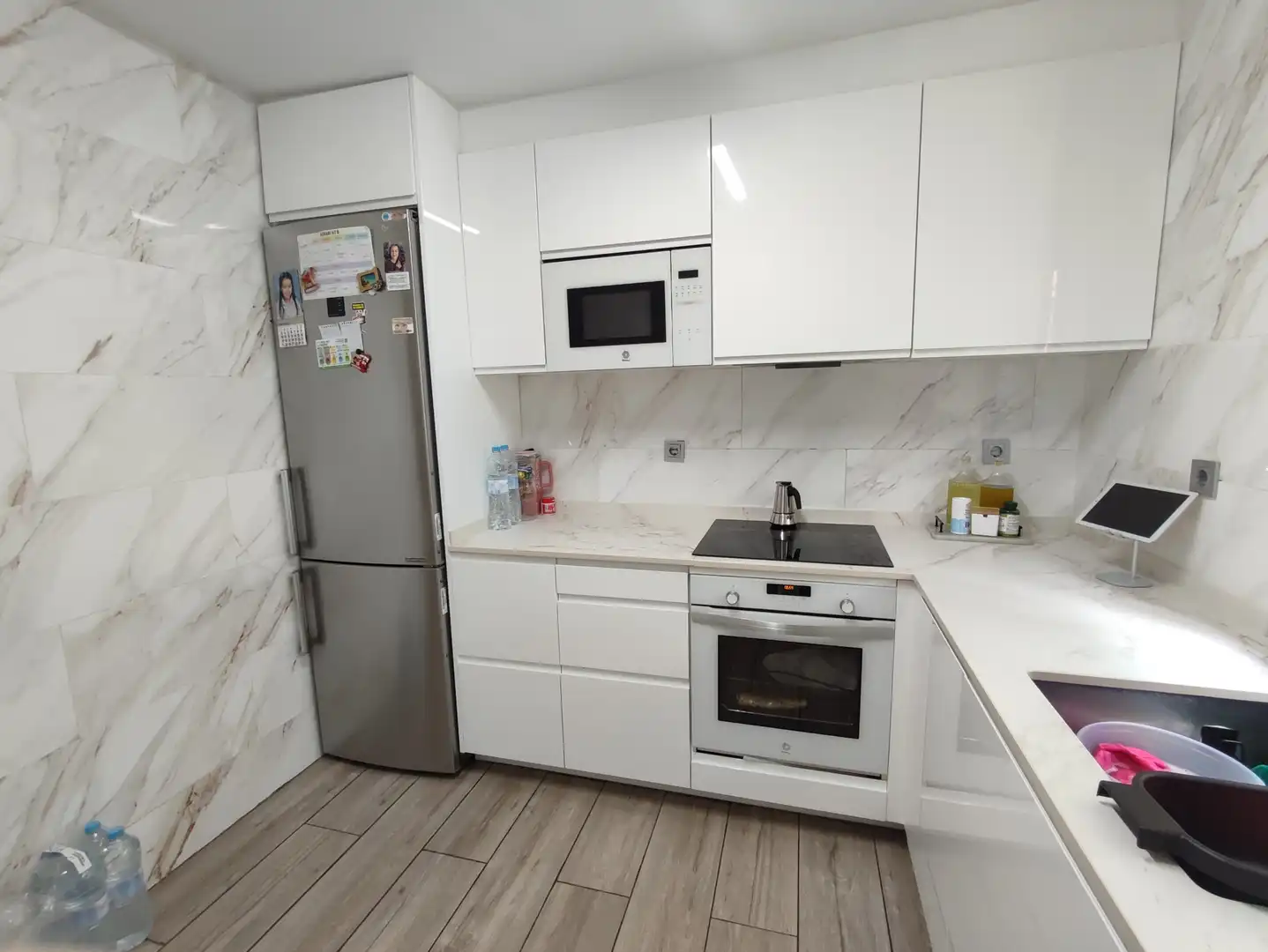 Cocina de Casa adosada en venta en Mollet del Vallès con Aire acondicionado, Calefacción y Trastero