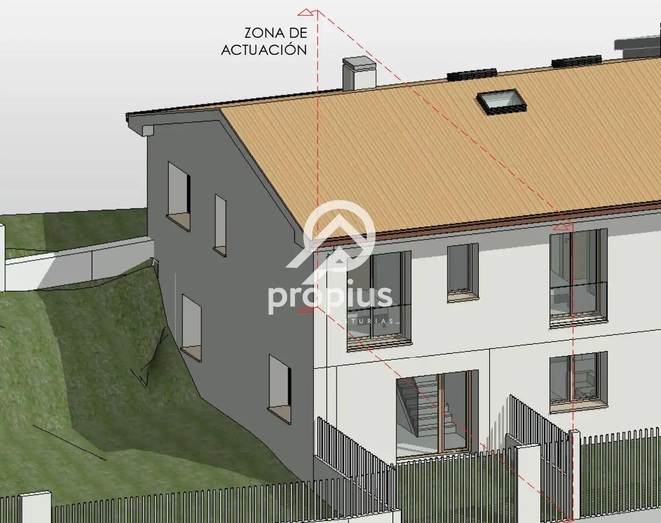 Casa a schiera con giardino in vendita a Parres, imagen 3