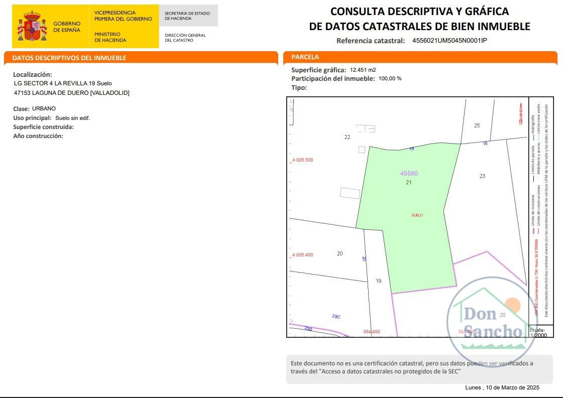 Residential for sale in Laguna de Duero
