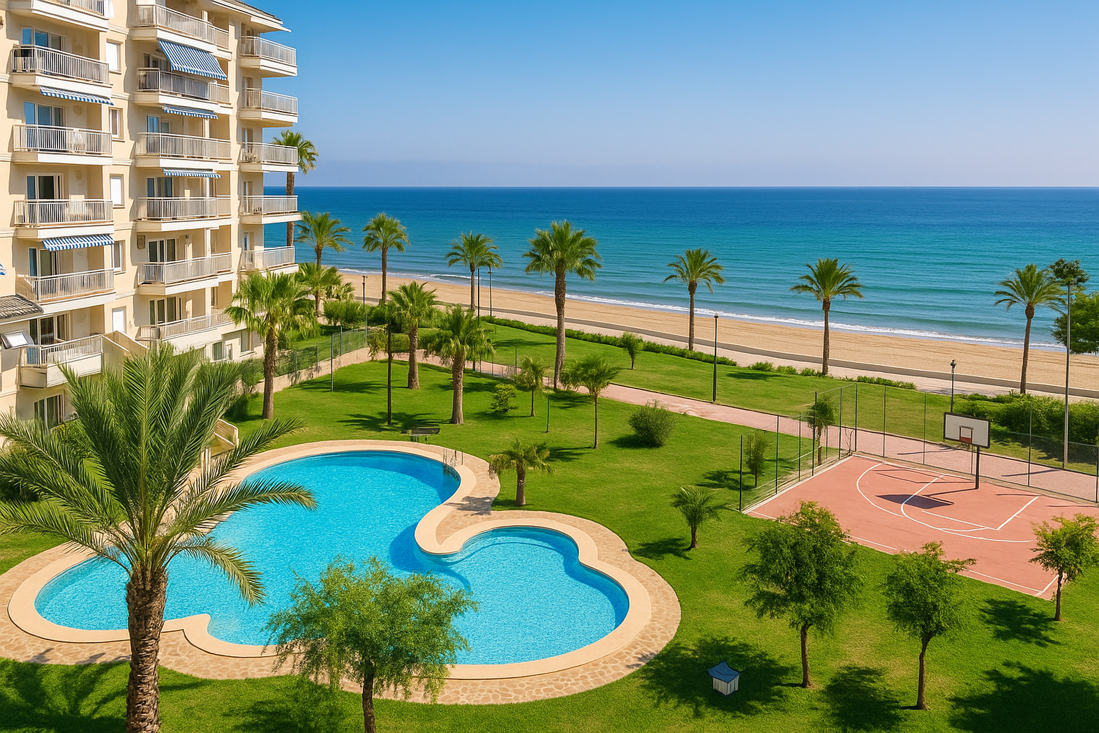 Jardín de Apartamento en venta en El Campello con Aire acondicionado, Calefacción y Terraza