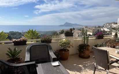 Terrace of Attic for sale in Altea  with Air Conditioner, Terrace and Swimming Pool