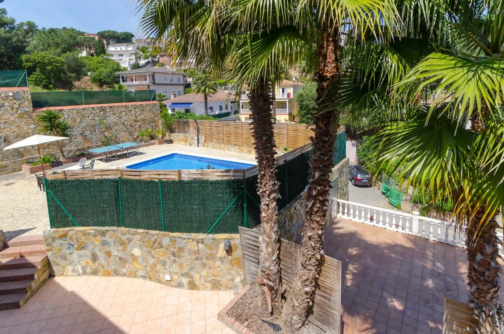 Piscina de Casa o xalet en venda en Lloret de Mar amb Calefacció, Jardí privat i Terrassa