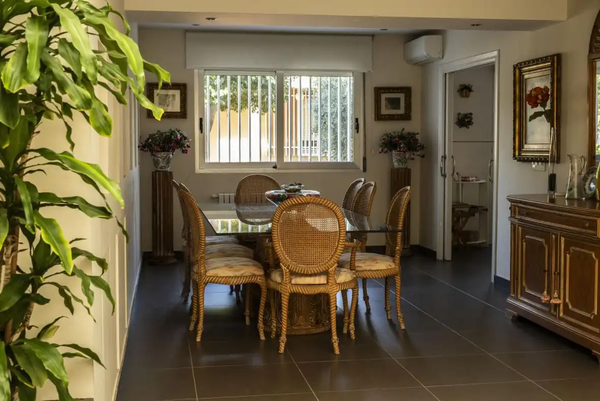 Dining room of Houses for sale in Elche / Elx  with Air Conditioner, Heating and Terrace
