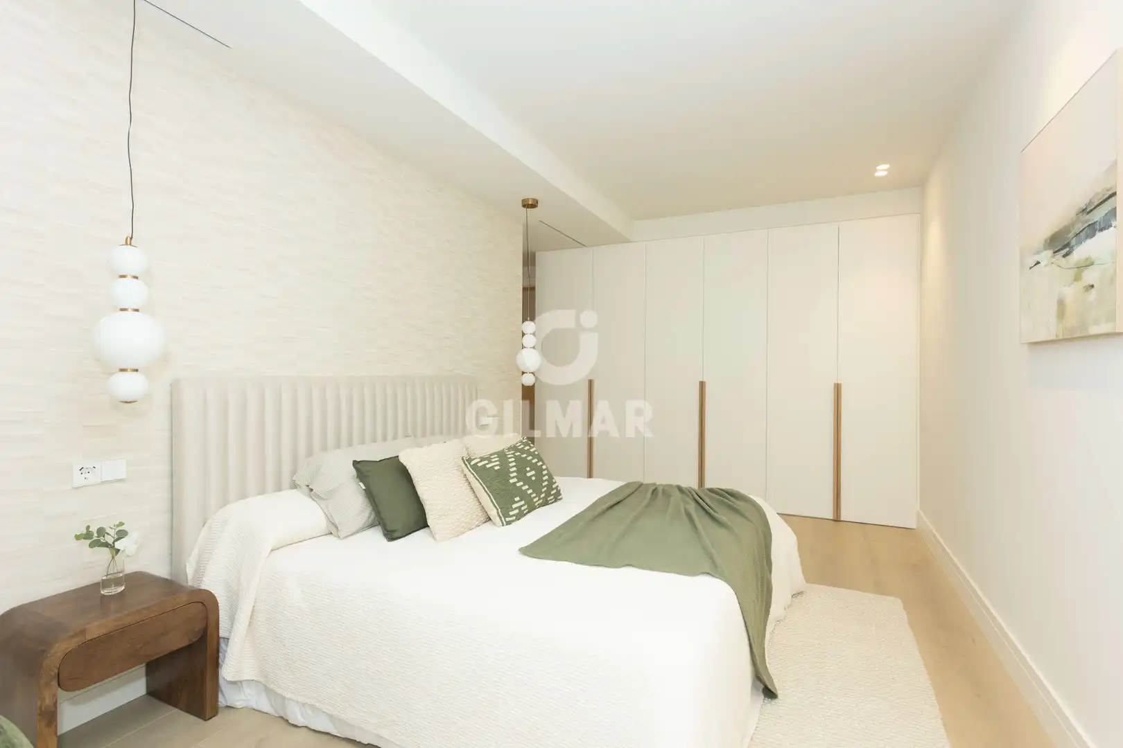 Bedroom of Flat for sale in Madrid  with Heating, Private garden and Storage room