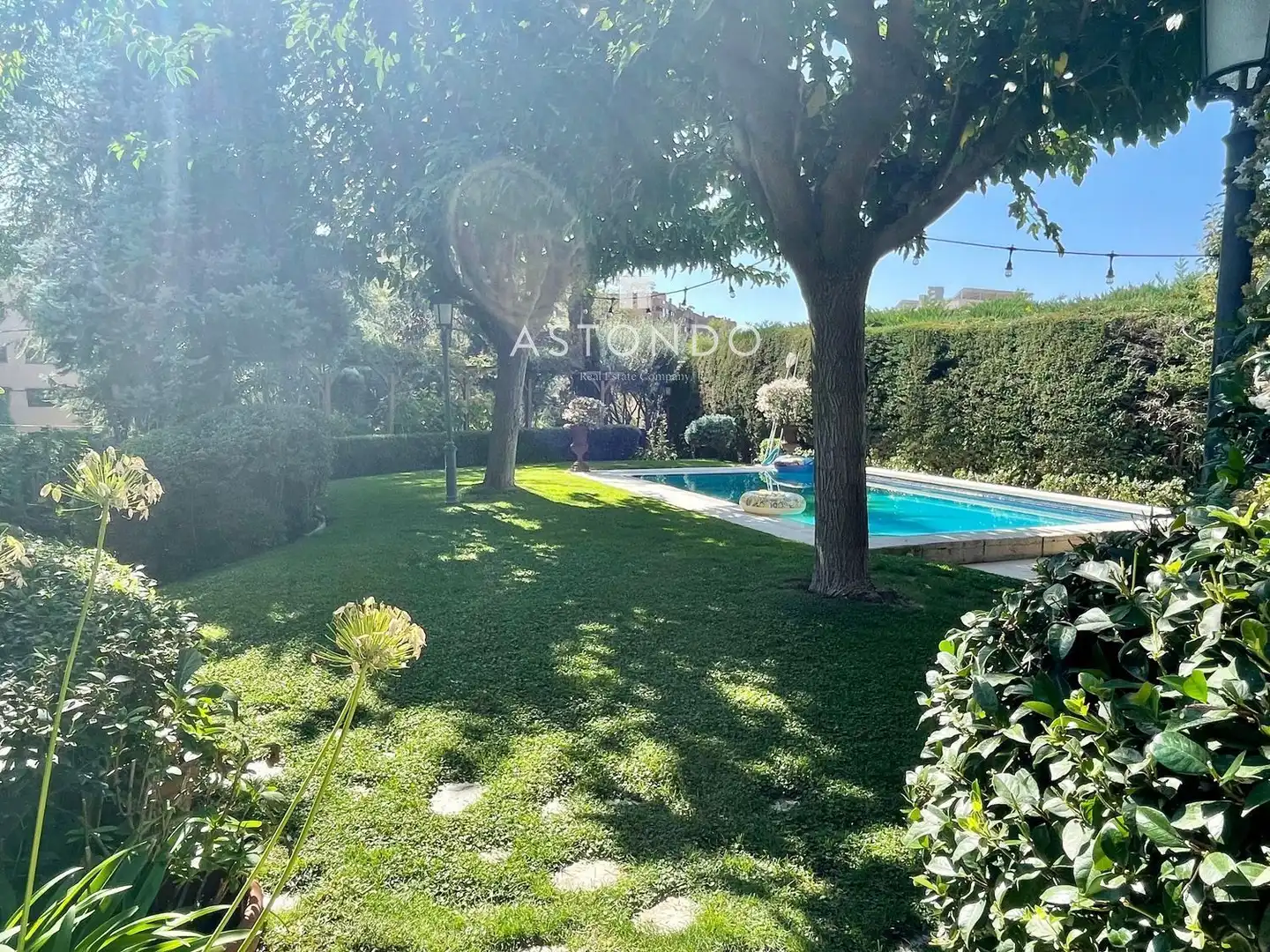 Garden of Houses for rent in Madrid  with Air Conditioner, Heating and Terrace