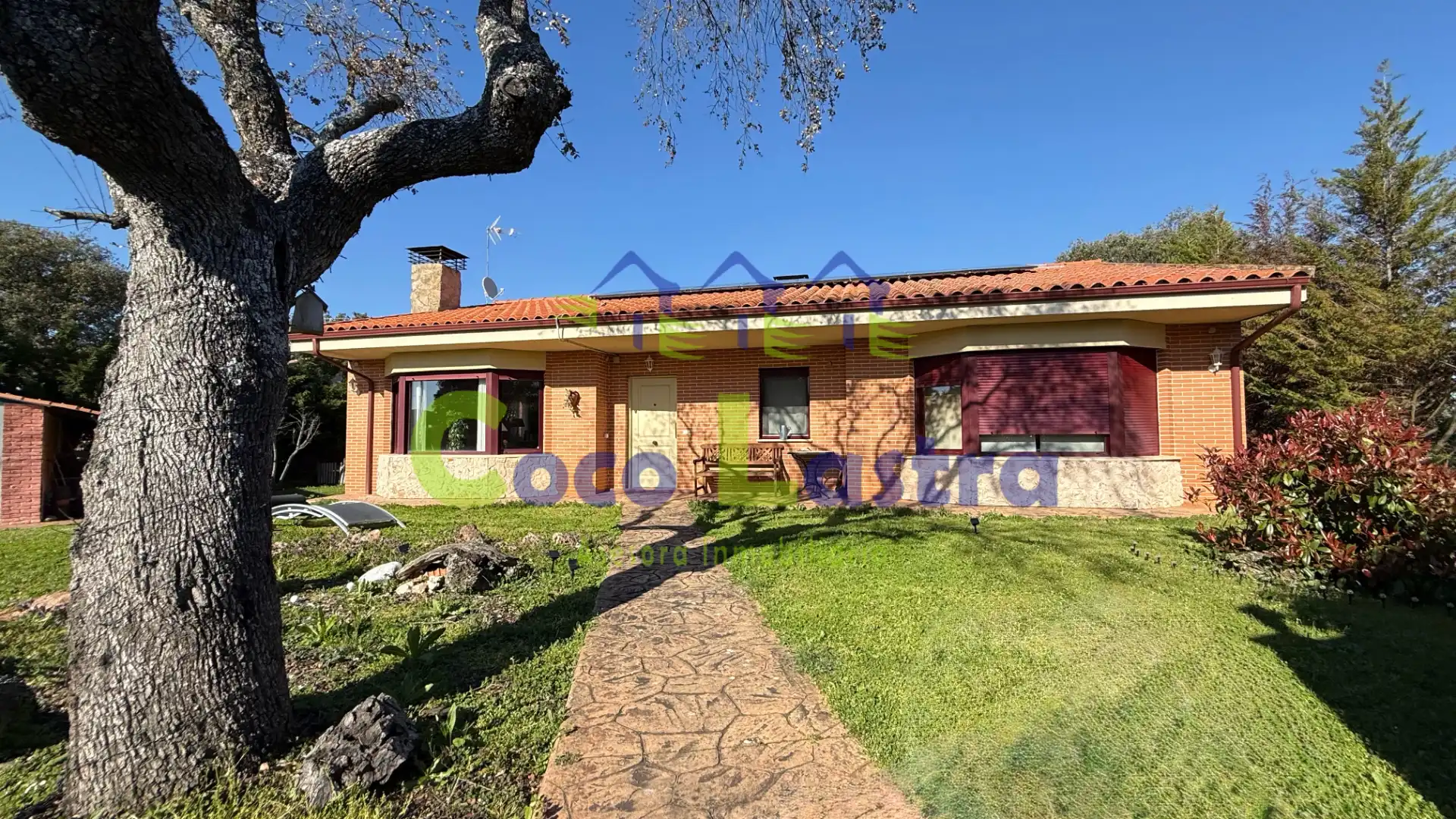 Vista exterior de Casa o chalet en venta en Carrascal de Barregas con Aire acondicionado, Calefacción y Jardín privado