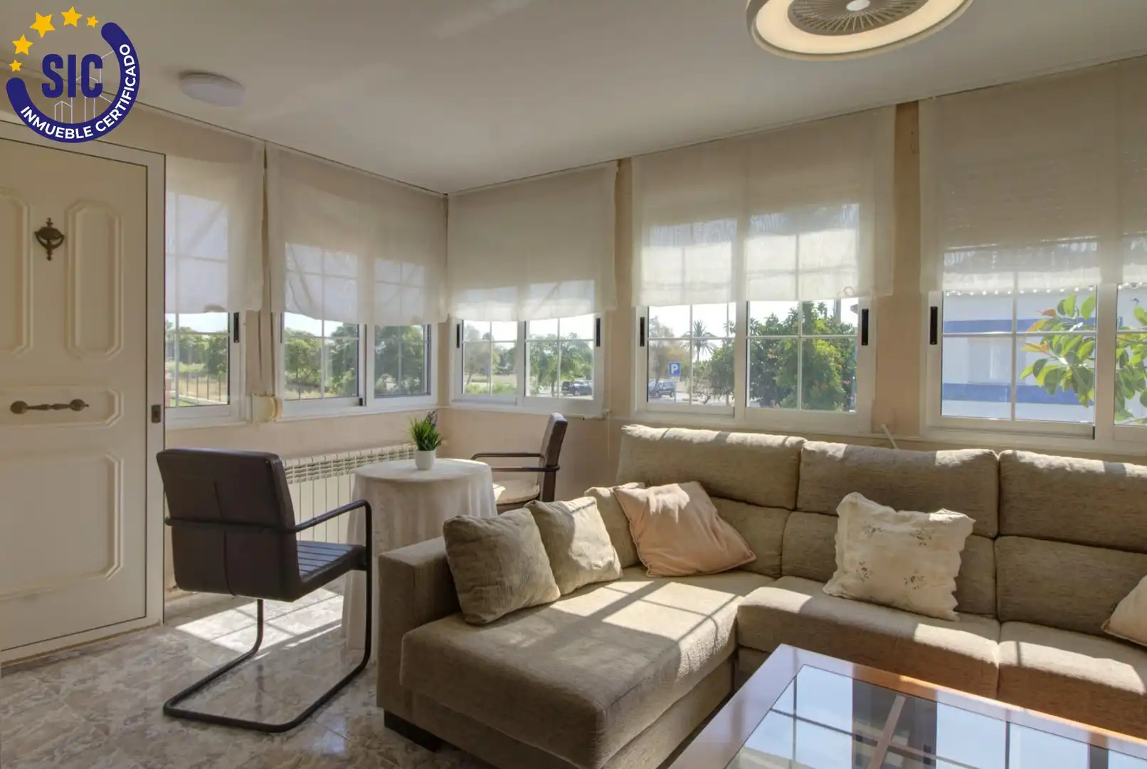 Living room of Houses for sale in Almenara  with Heating, Private garden and Terrace