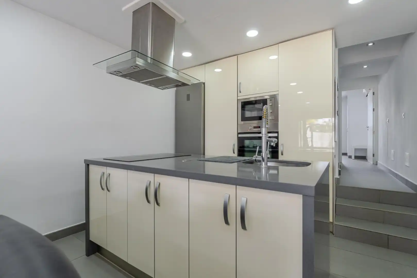 Cocina de Casa o chalet de alquiler en San Bartolomé de Tirajana con Aire acondicionado, Jardín privado y Terraza
