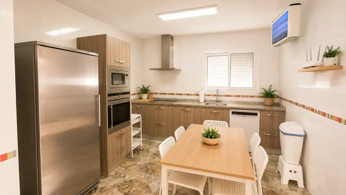 Cocina de Finca rústica en venta en Málaga con Aire acondicionado y Calefacción
