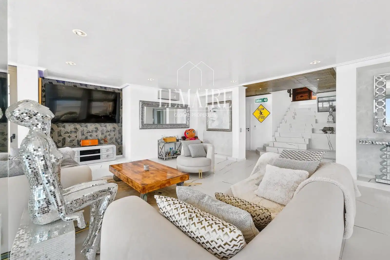 Sala d'estar de Casa o xalet en venda en Adeje amb Aire condicionat, Terrassa i Traster