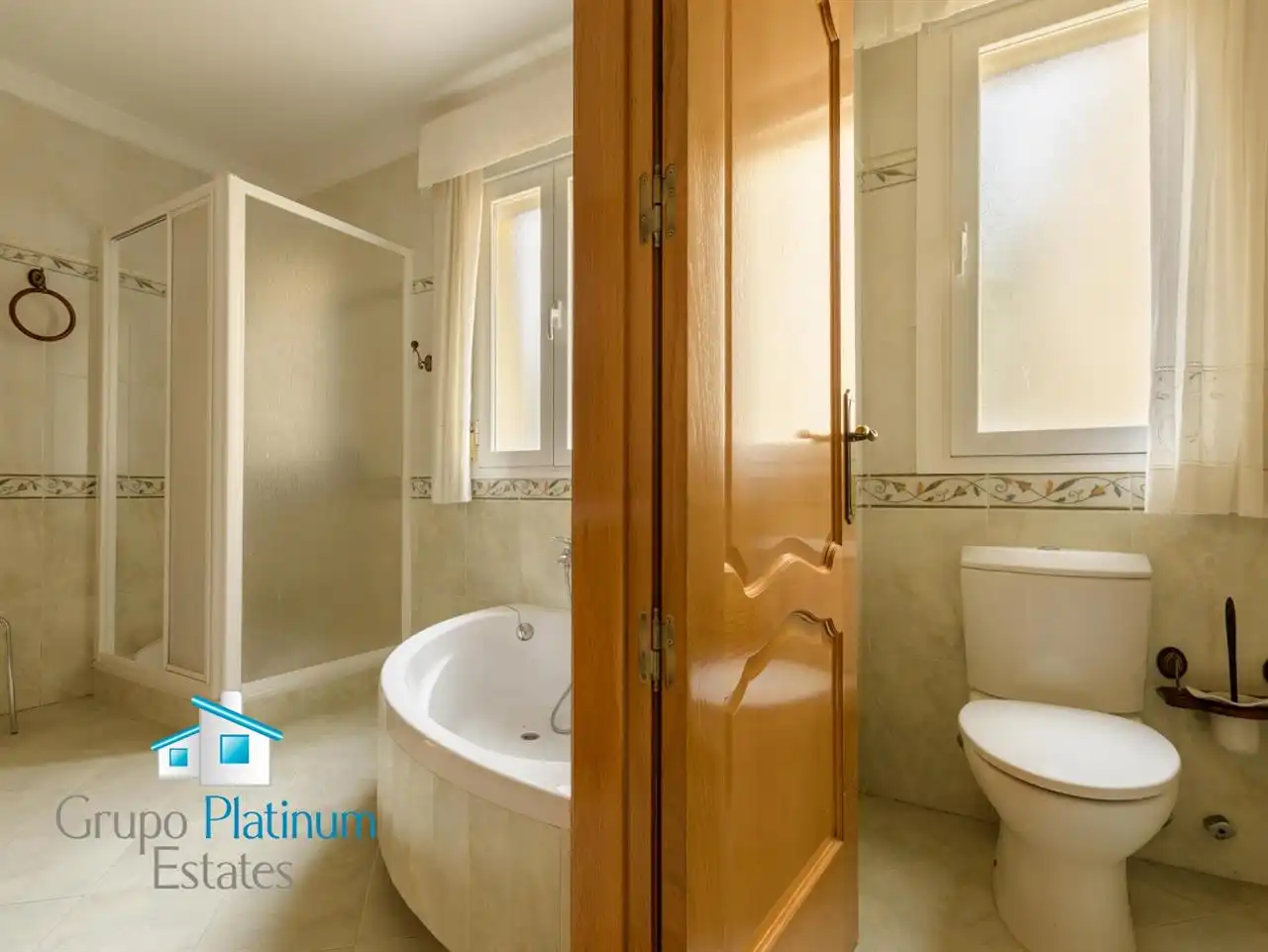Baño de Casa o chalet en venta en Olula del Río con Aire acondicionado, Calefacción y Jardín privado