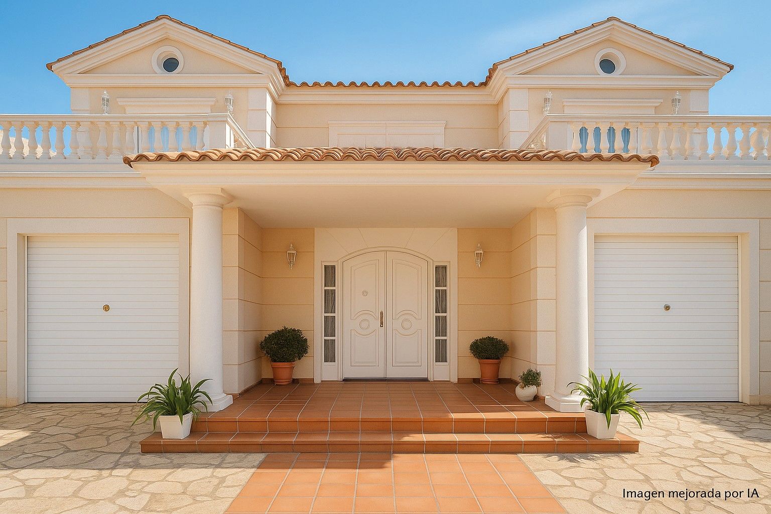 Vista exterior de Casa o xalet de lloguer en Gavà amb Aire condicionat, Jardí privat i Moblat