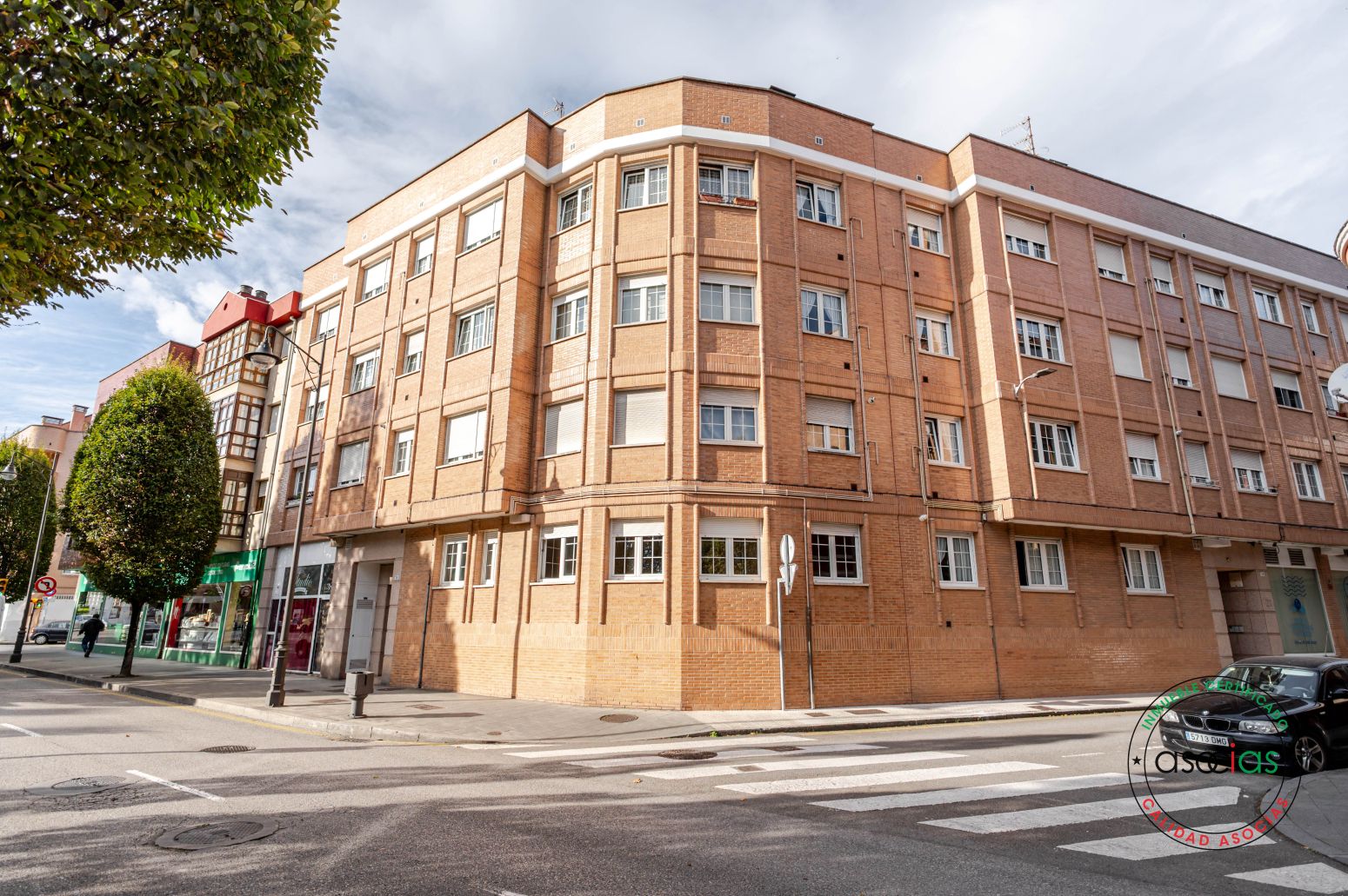 Exterior view of Flat for sale in Gijón   with Heating, Parquet flooring and Storage room