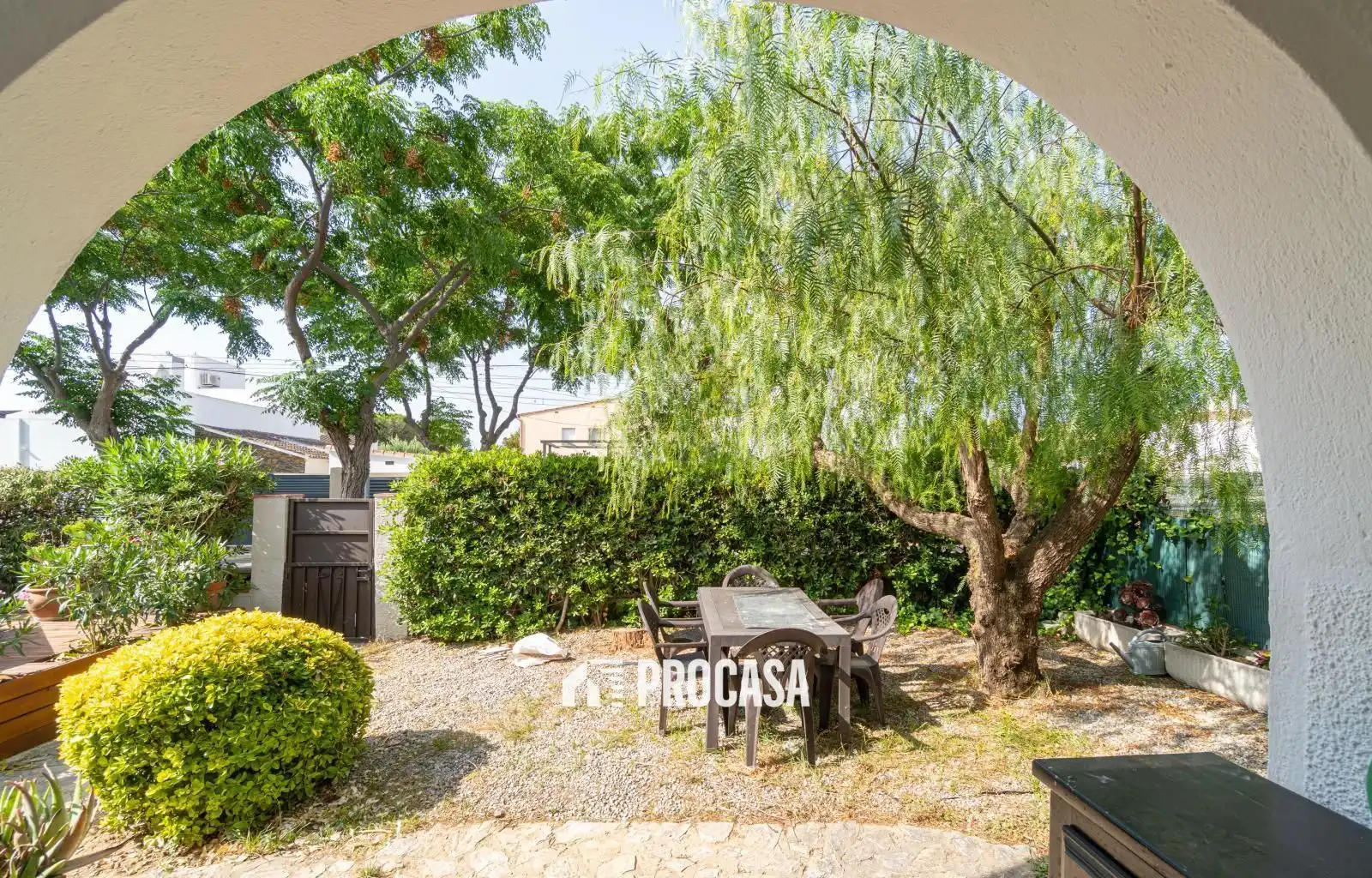 Terrasse von Haus oder Chalet zum Verkauf in Empuriabrava mit Klimaanlage, Heizung und Abstellraum