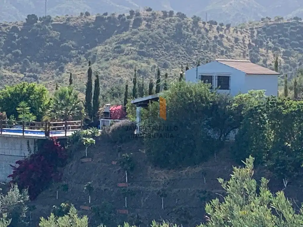 Exterior view of Country homes for sale in Iznate  with Terrace, Storage room and Swimming Pool