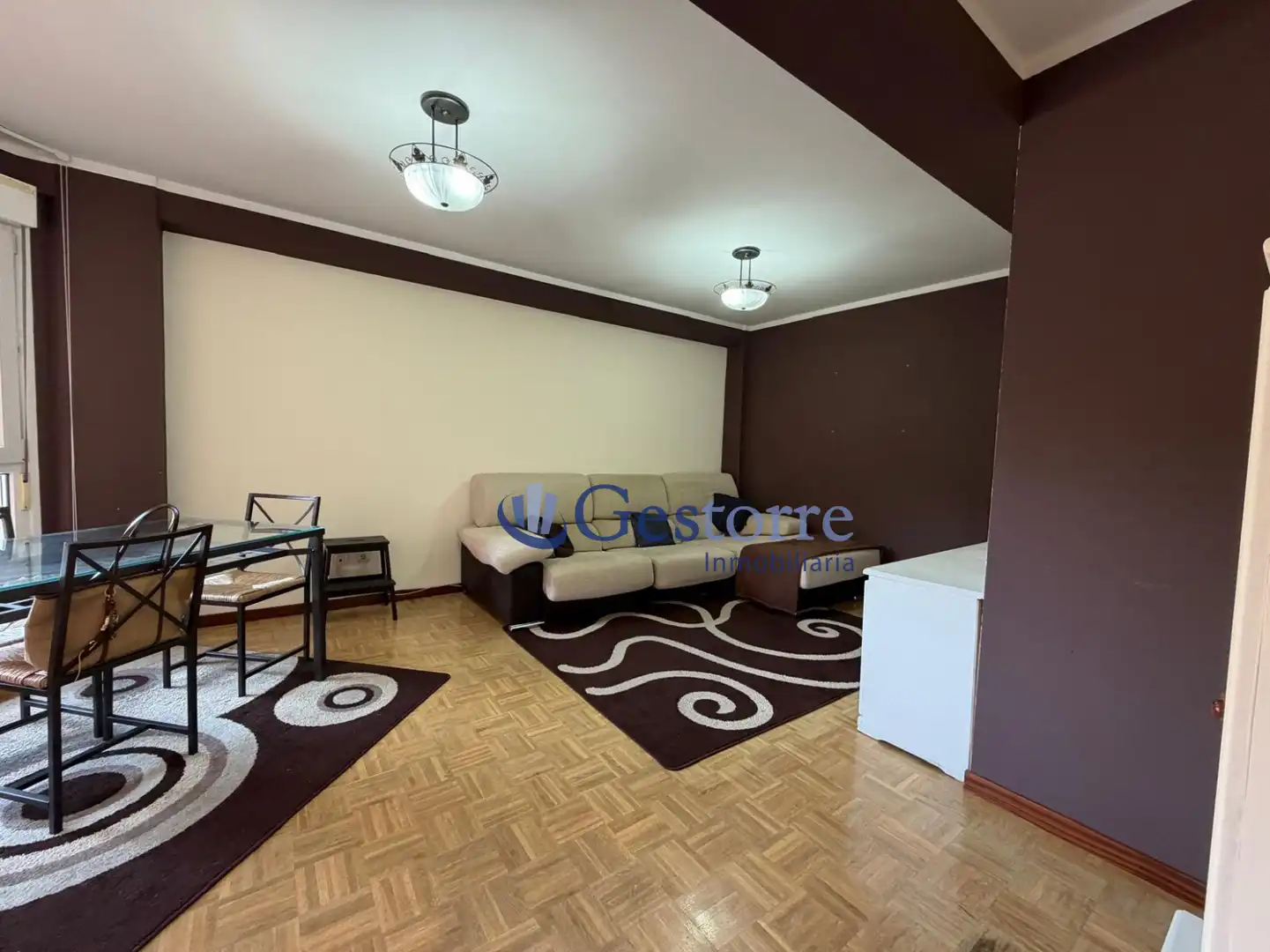 Living room of Flat for sale in Castrillón  with Heating, Terrace and Storage room