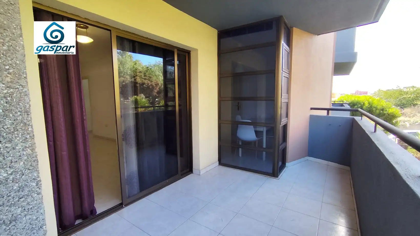 Terraza de Piso de alquiler en San Cristóbal de la Laguna con Jardín privado, Horno y Balcón