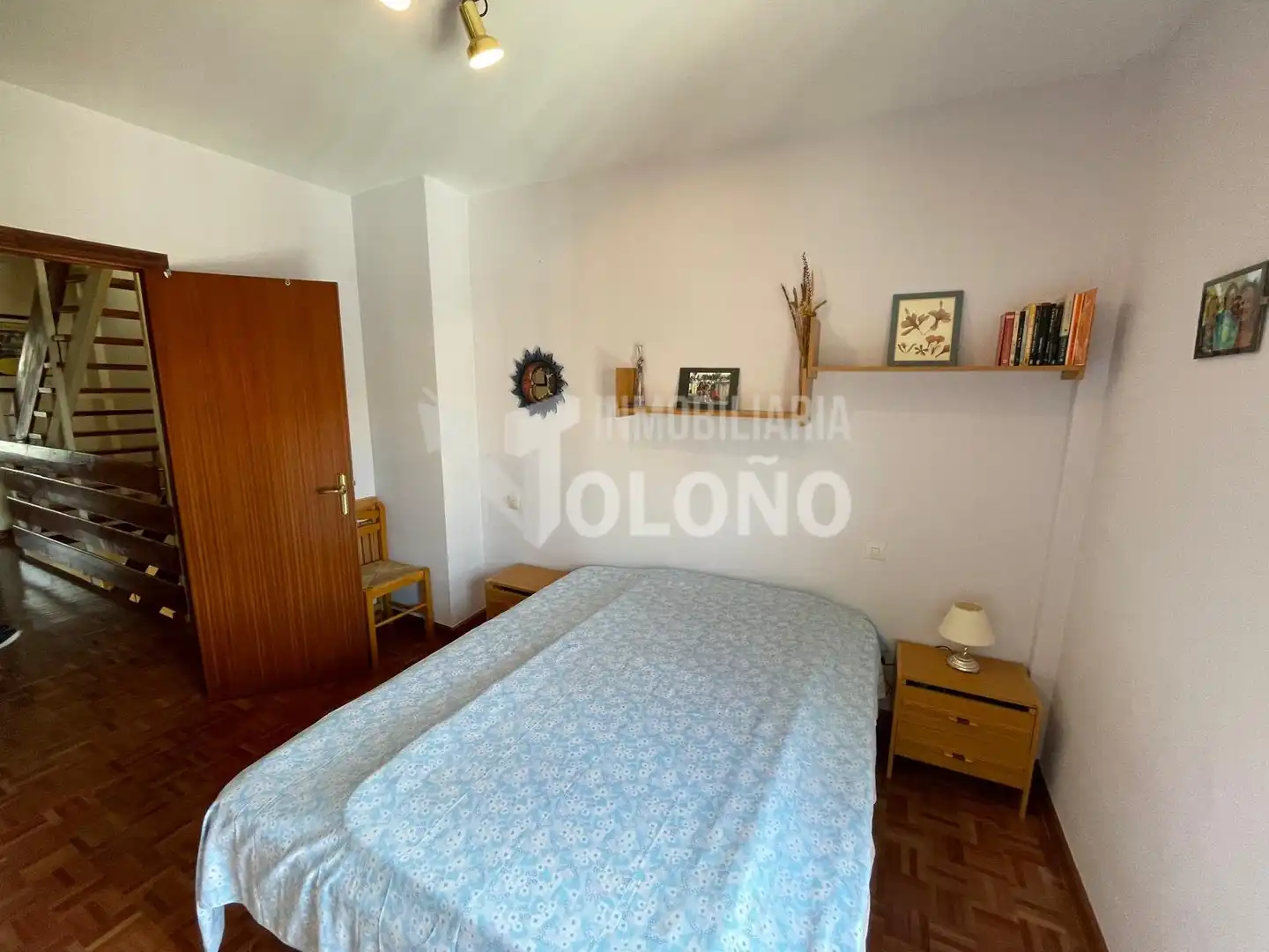 Schlafzimmer von Maisonette zum Verkauf in Labastida / Bastida mit Klimaanlage, Heizung und Parkett