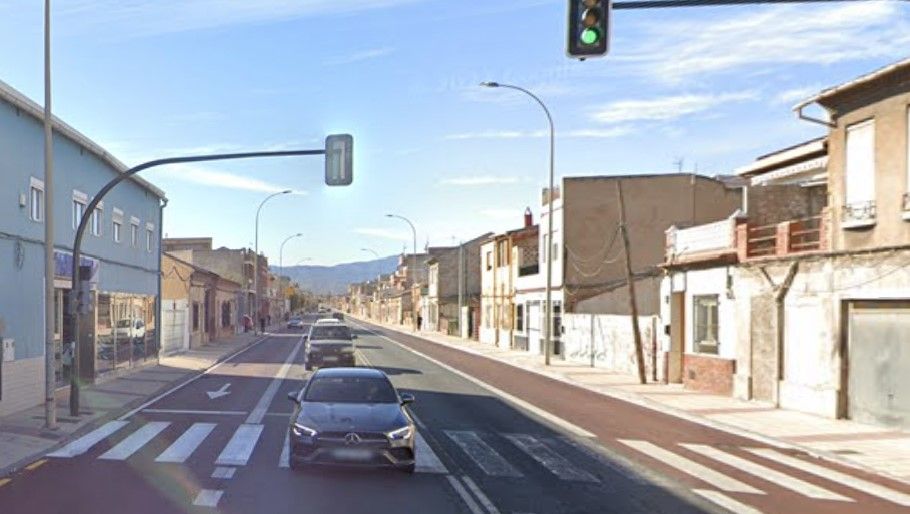 Vista exterior de Planta baja en venta en  Murcia Capital