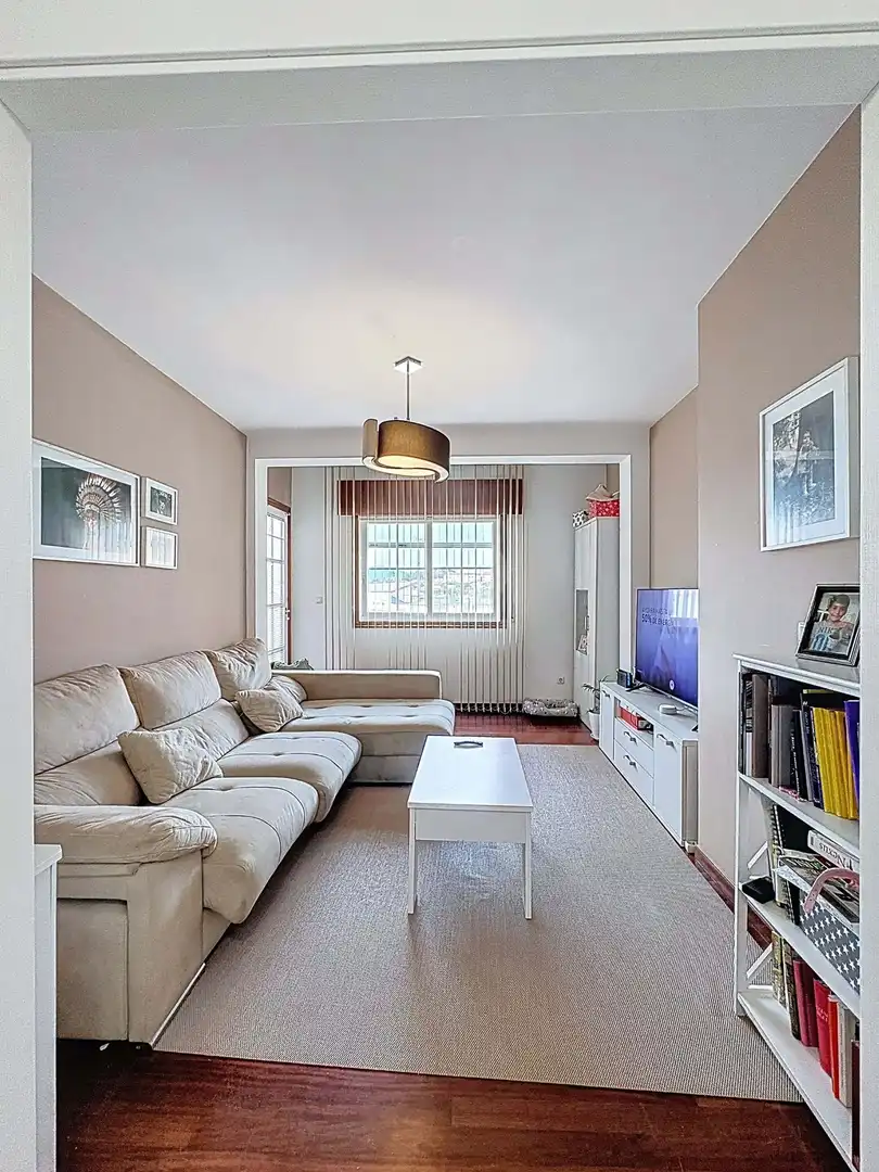 Sala de estar de Piso en venta en Marín con Calefacción