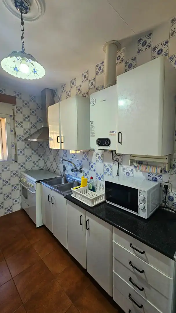 Cocina de Casa o chalet en venta en Higuera de la Sierra con Aire acondicionado, Jardín privado y Terraza