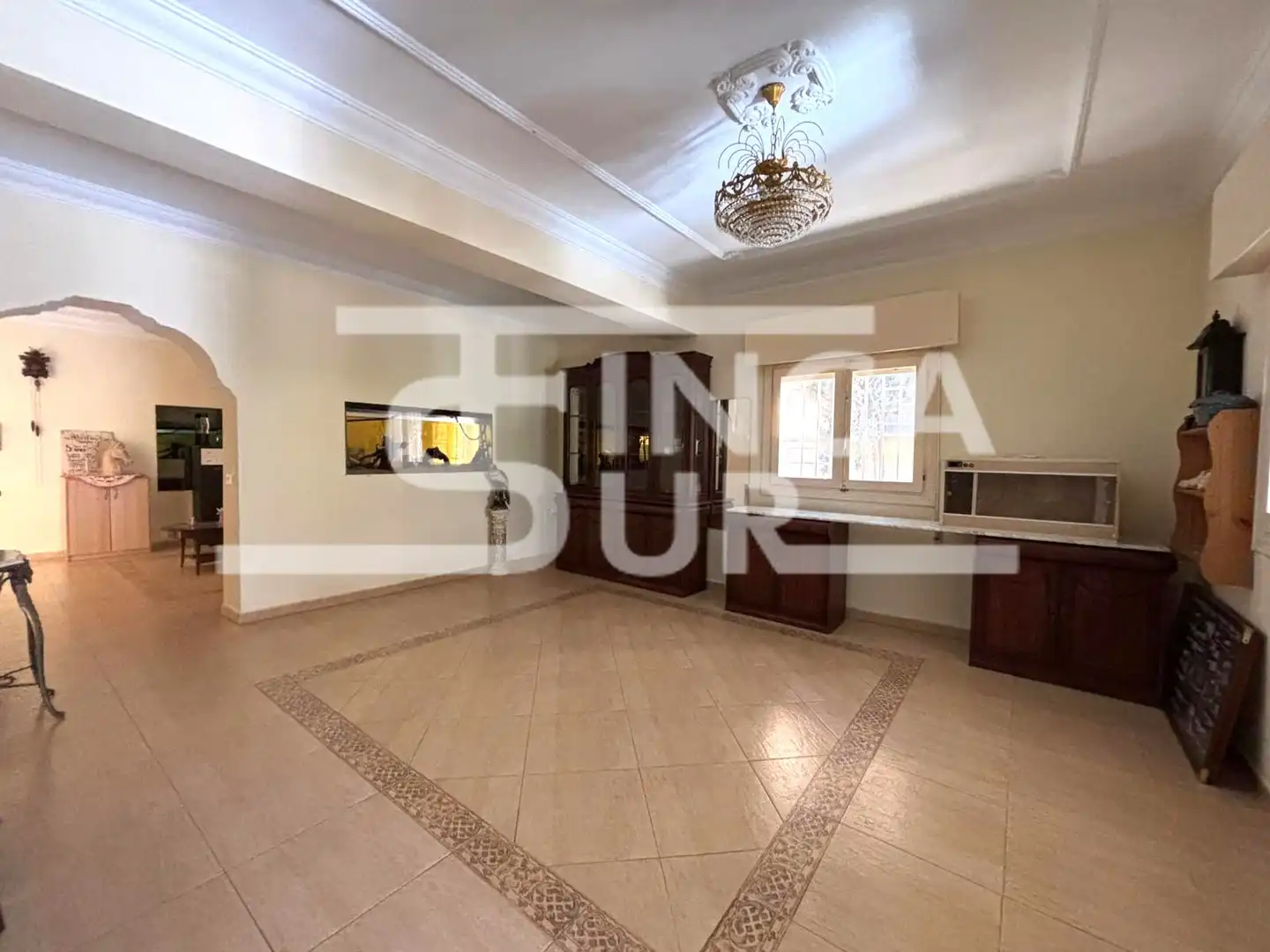 Sala de estar de Casa o chalet en venta en Roquetas de Mar con Aire acondicionado, Jardín privado y Terraza