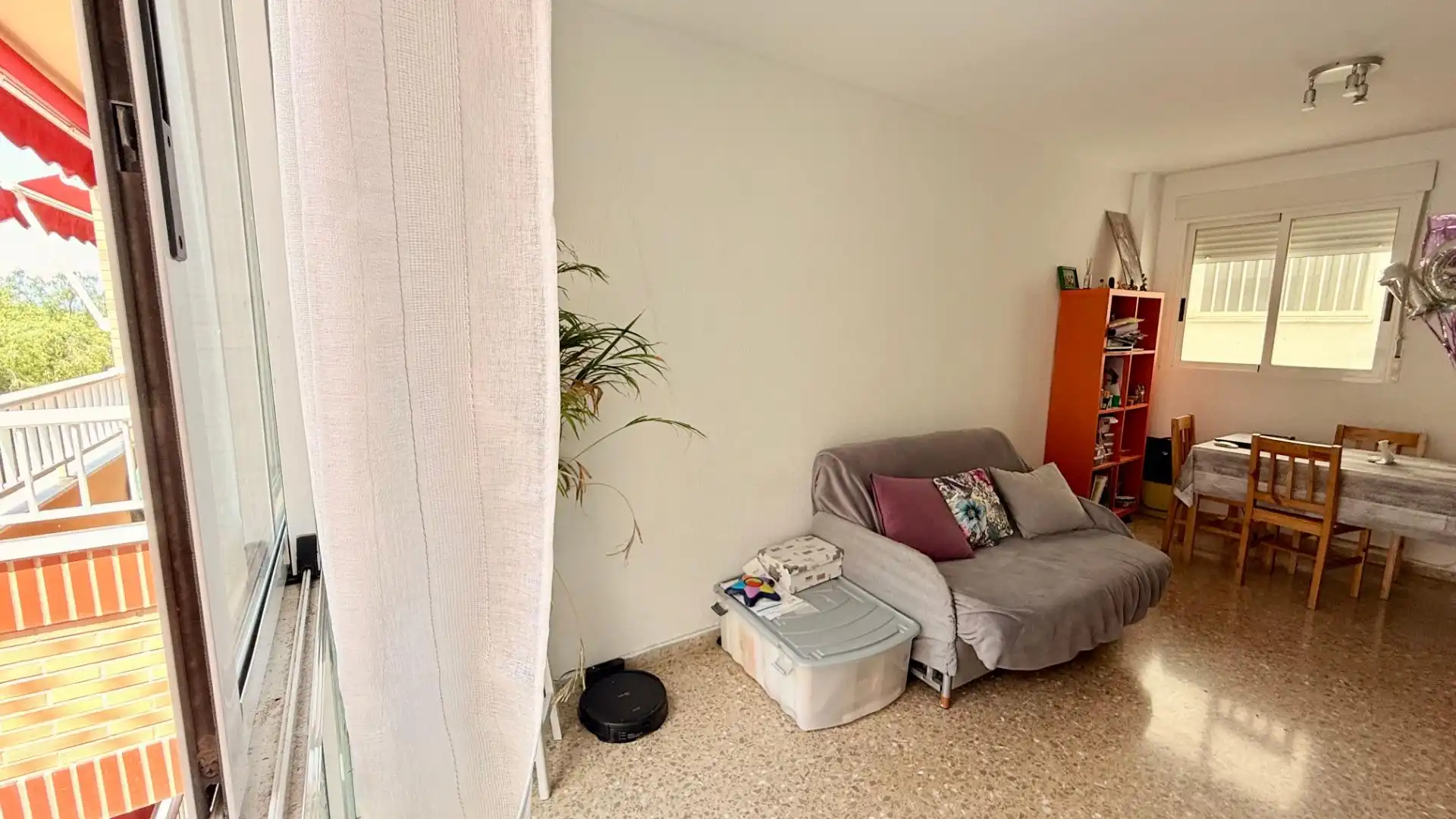 Sala de estar de Piso en venta en Museros con Trastero y Balcón