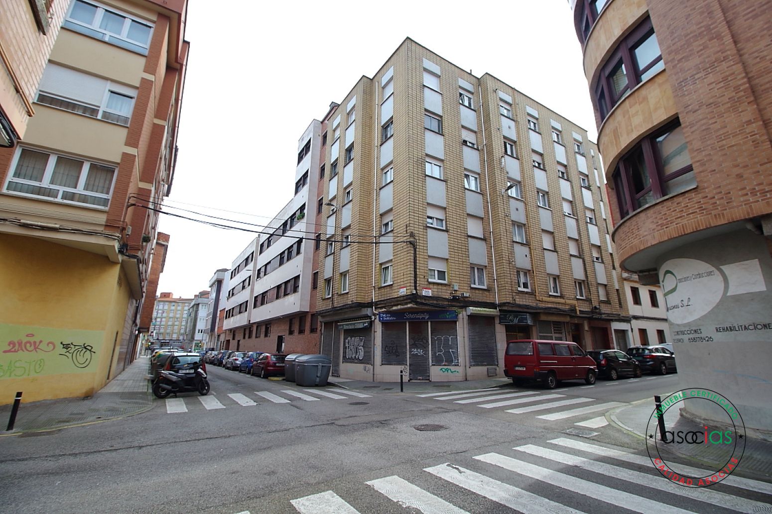 Exterior view of Flat for sale in Gijón 