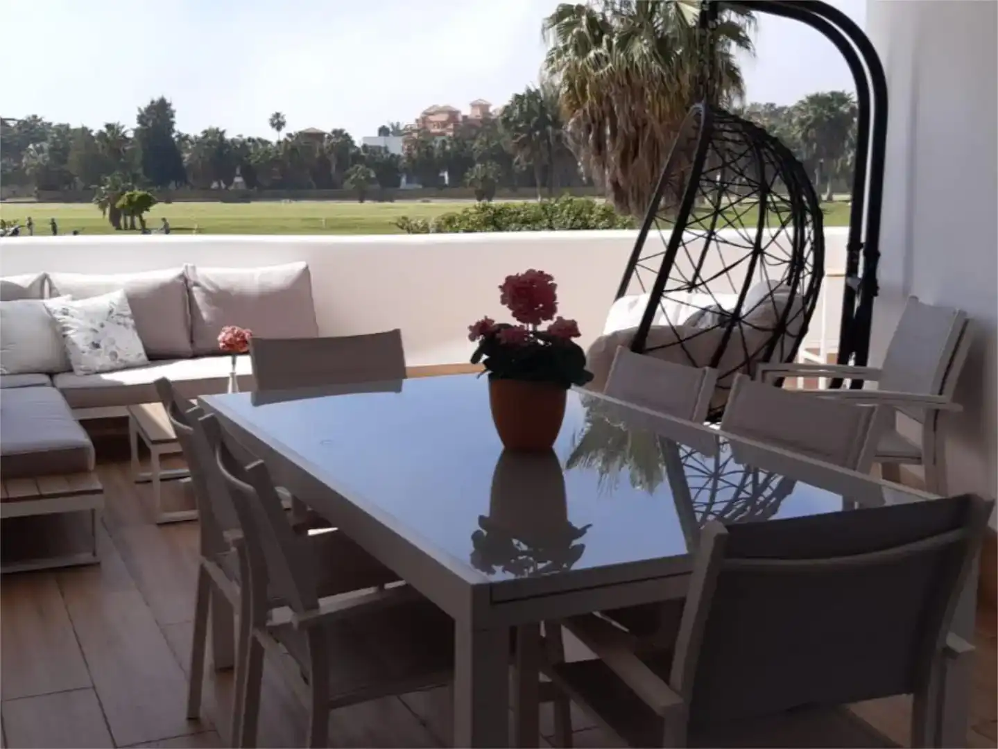 Terrace of Flat for rent in Playa de Granada