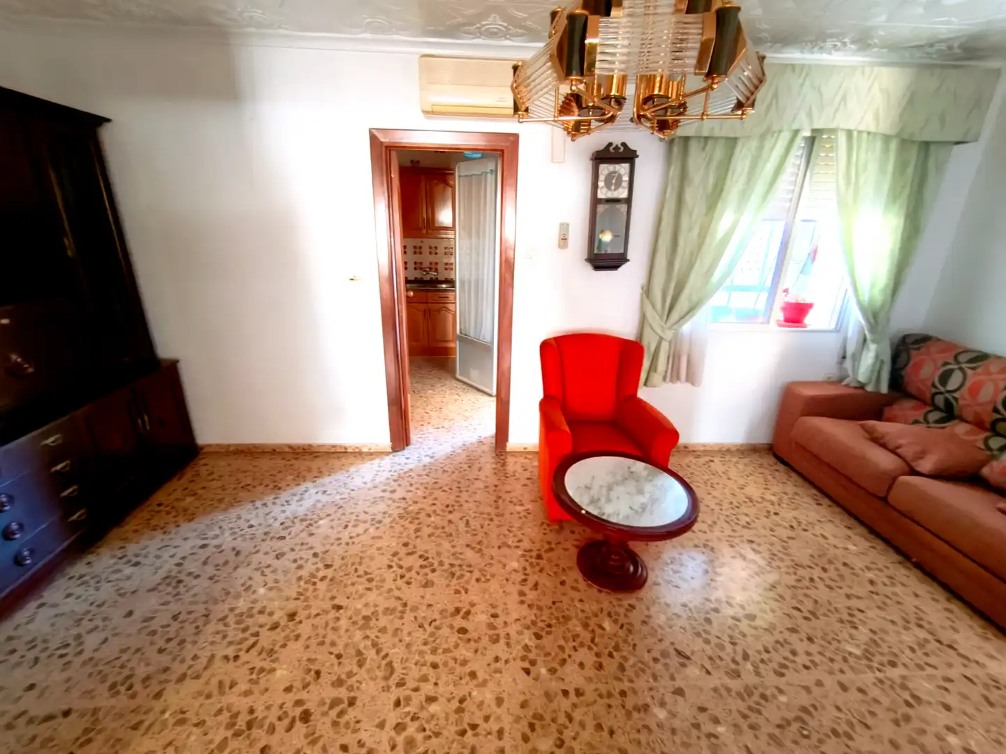 Sala d'estar de Pis en venda en Cartagena amb Aire condicionat, Terrassa i Moblat