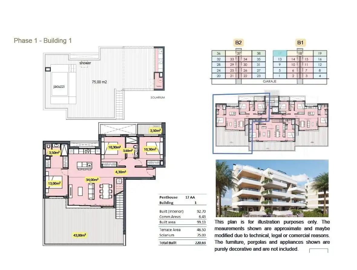 Penthouse with pool for sale in Mar Menor Golf, imagen 31
