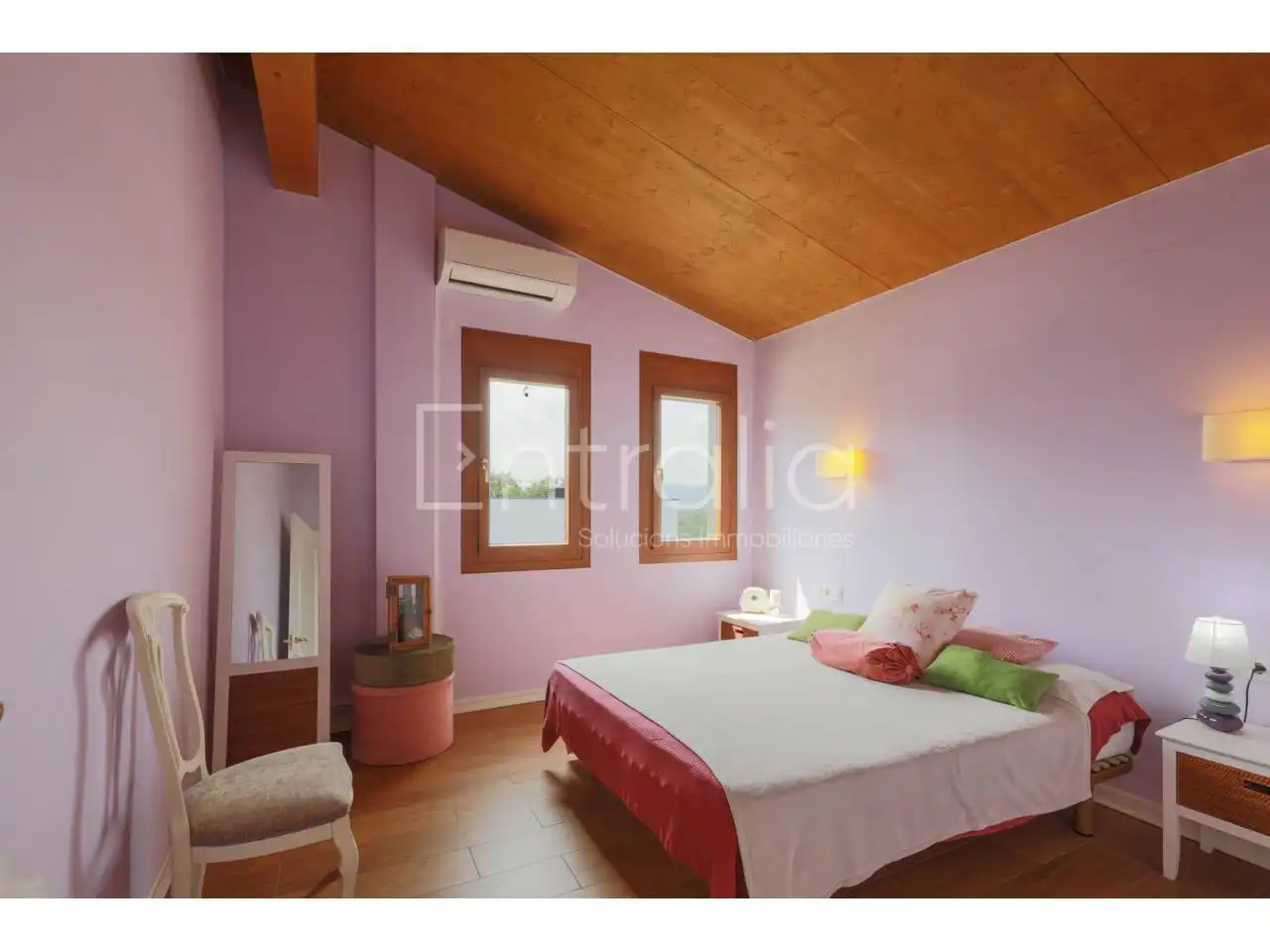 Bedroom of Houses for sale in Cervià de Ter  with Air Conditioner, Heating and Private garden